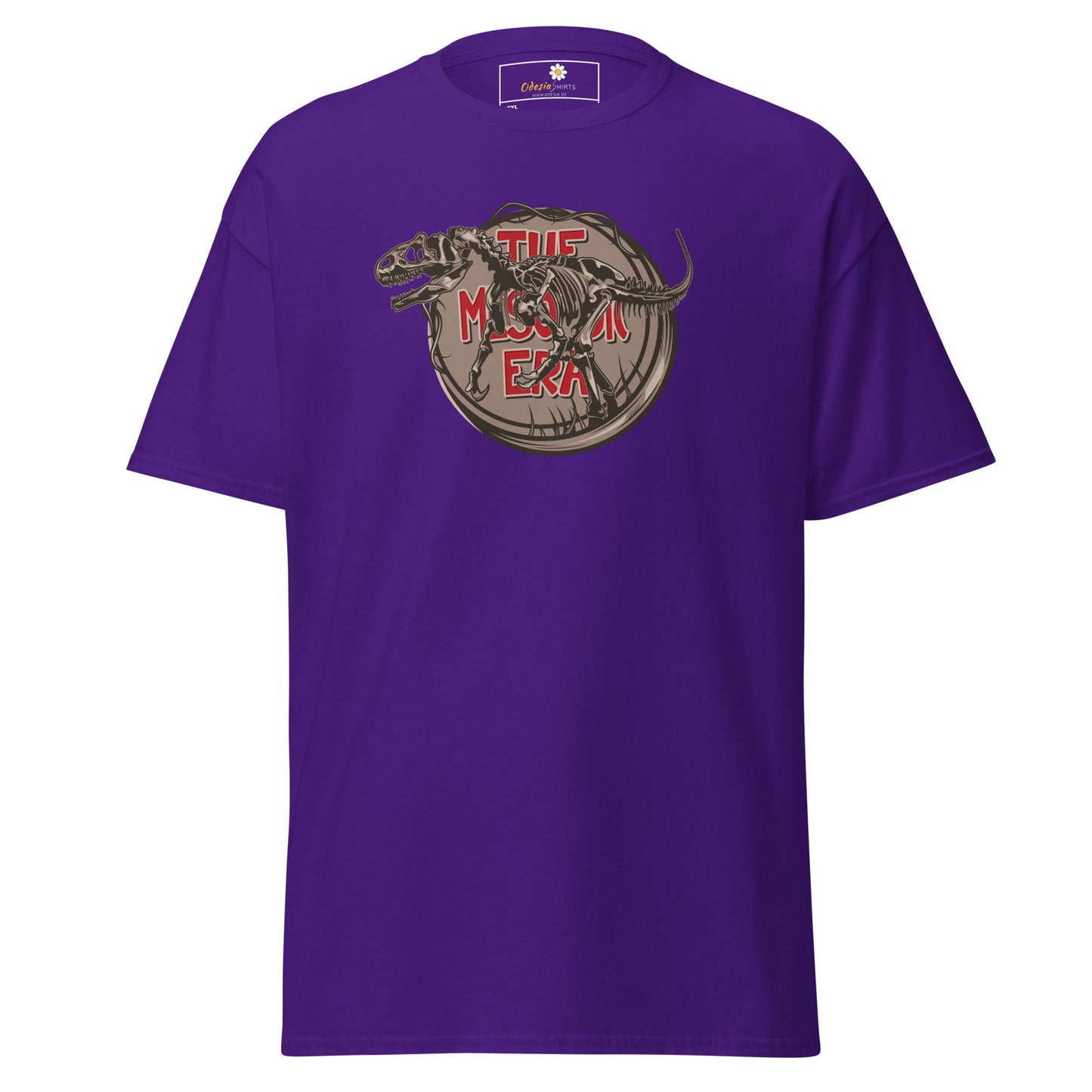 Heren klassiek t-shirt - WILDLIFE DINOSAURUS ERA - GROOT
