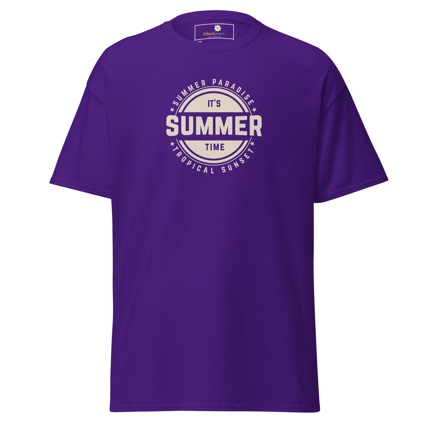 T-shirt classique homme - SUMMER TROPICAL - BIG