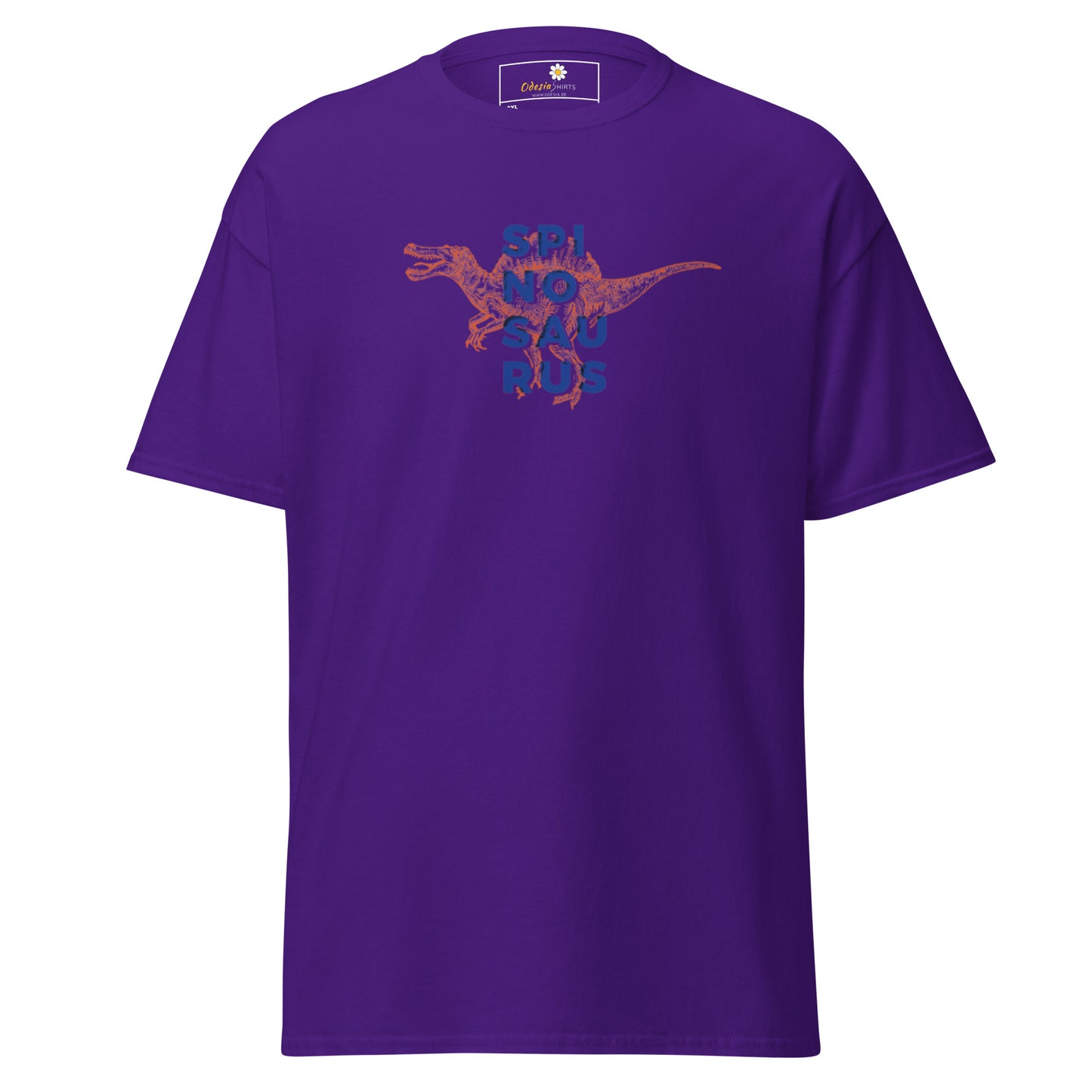 T-shirt classique pour homme - DINOSAURE SAUVAGE SPINOSAURUS - GRAND