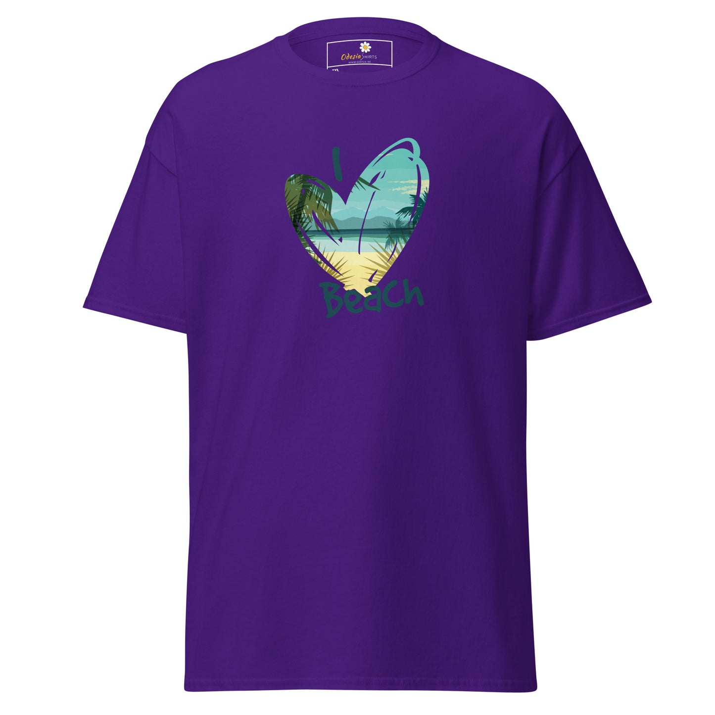 T-shirt classique pour homme - SUMMER SUNSET BEACH - GRAND