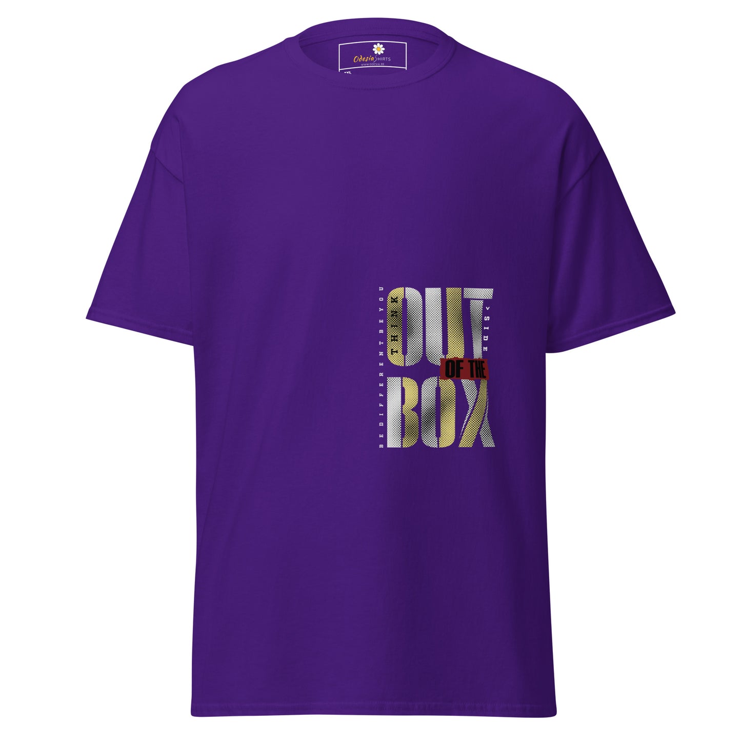 T-shirt classique pour homme - TEXT OUT OF THE BOX - GRAND