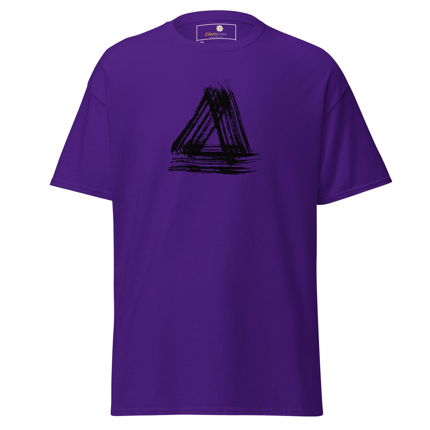 Unisex classic t-shirt - ABSTRACT TRIANGLE - BIG