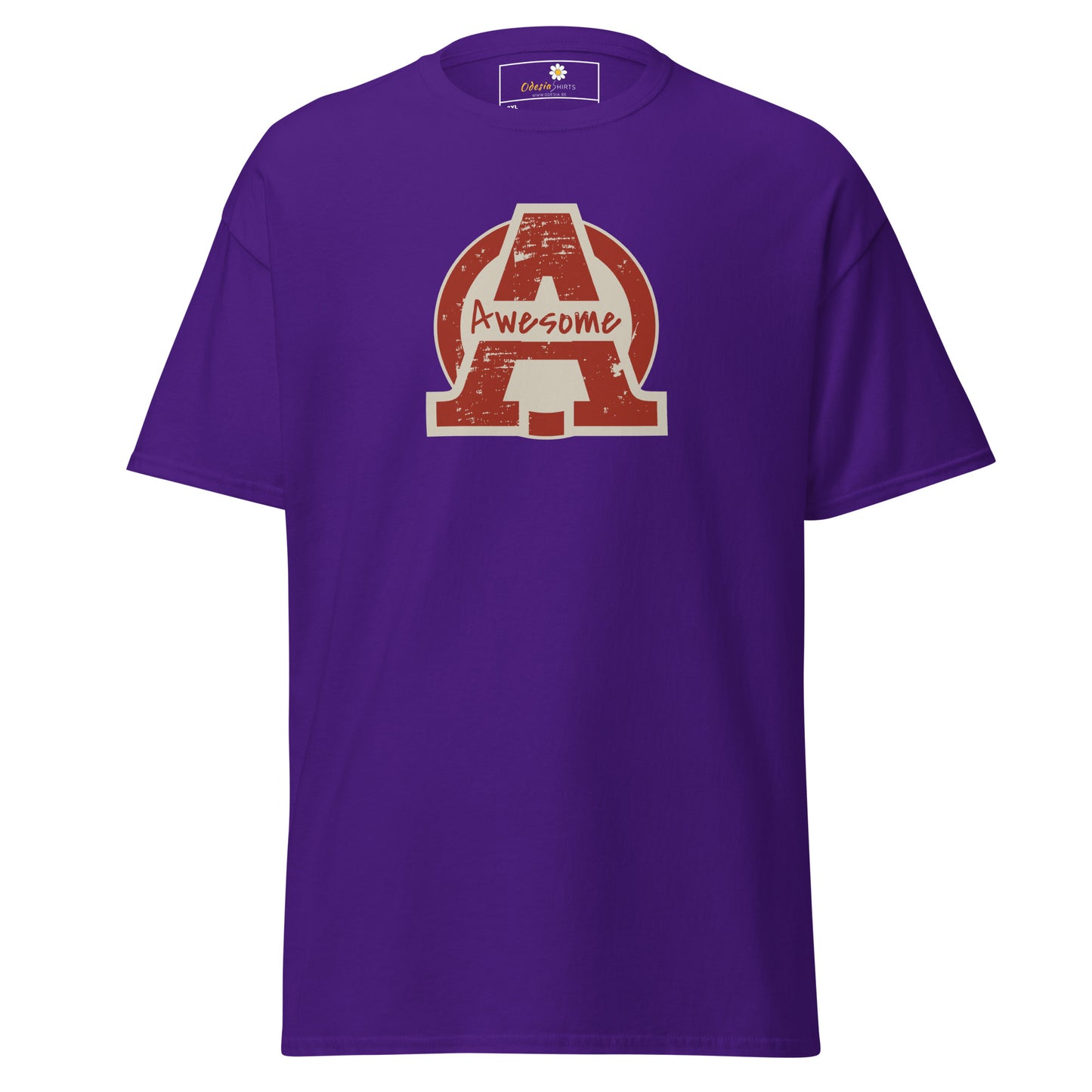 T-shirt classique pour homme - Texte génial - Grand