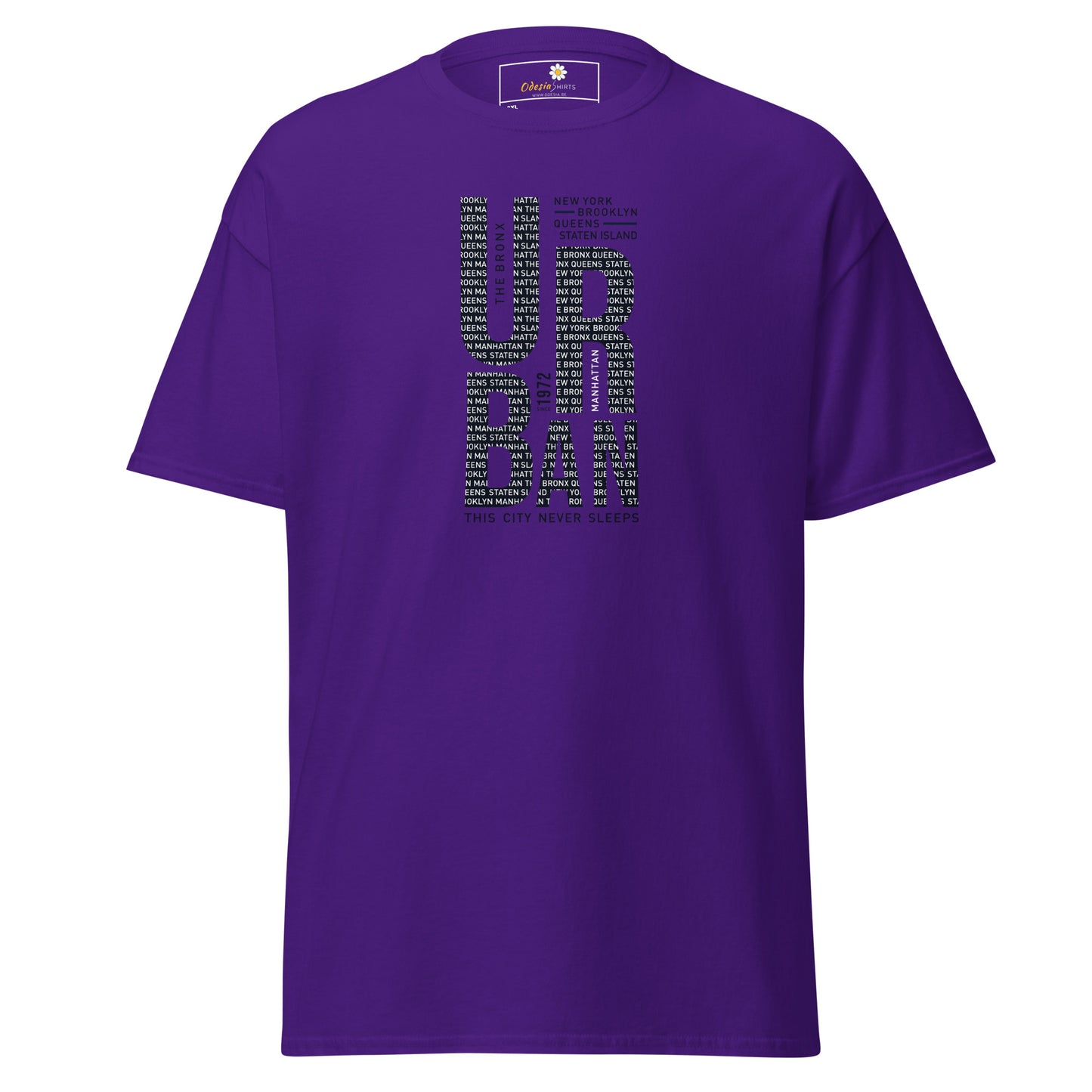 Heren klassiek t-shirt - URBAN DESIGN - GROOT