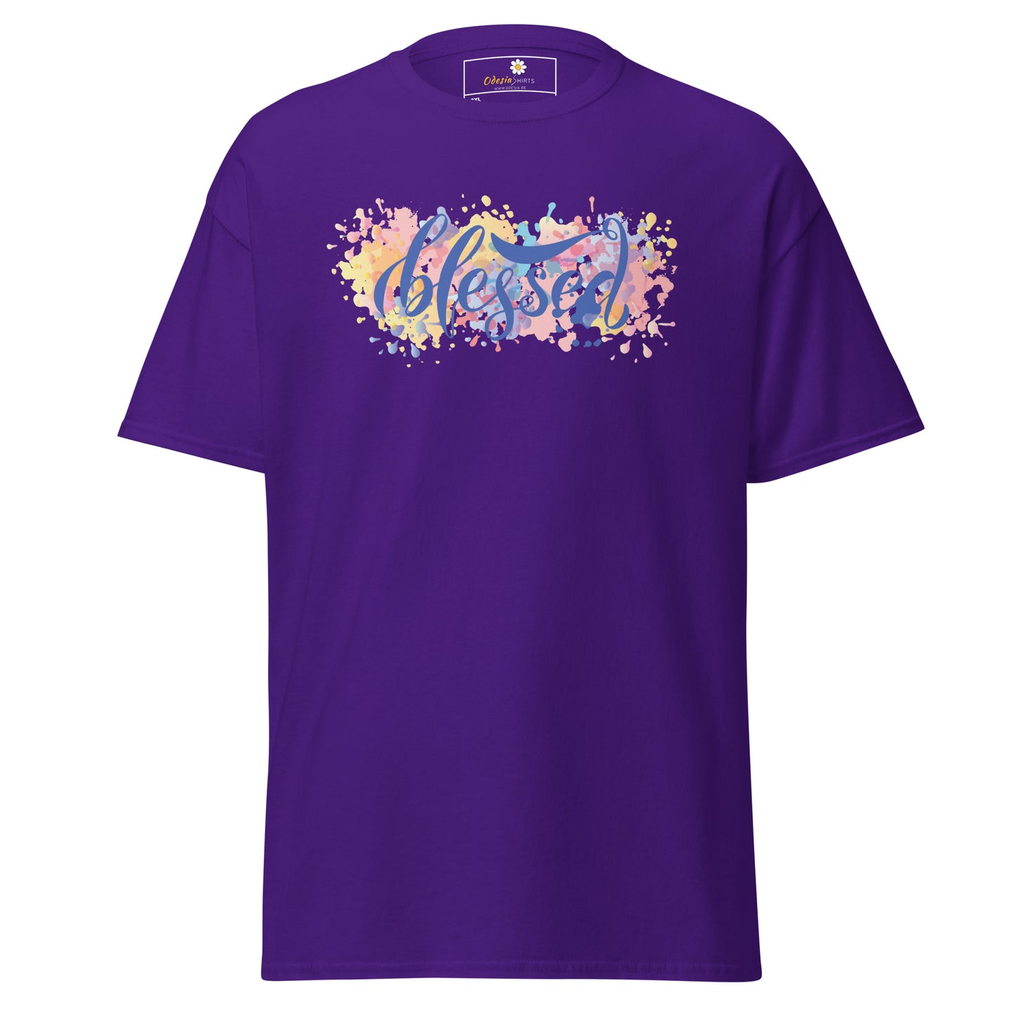 T-shirts classiques pour hommes - Texte Spirituel béni - Grand