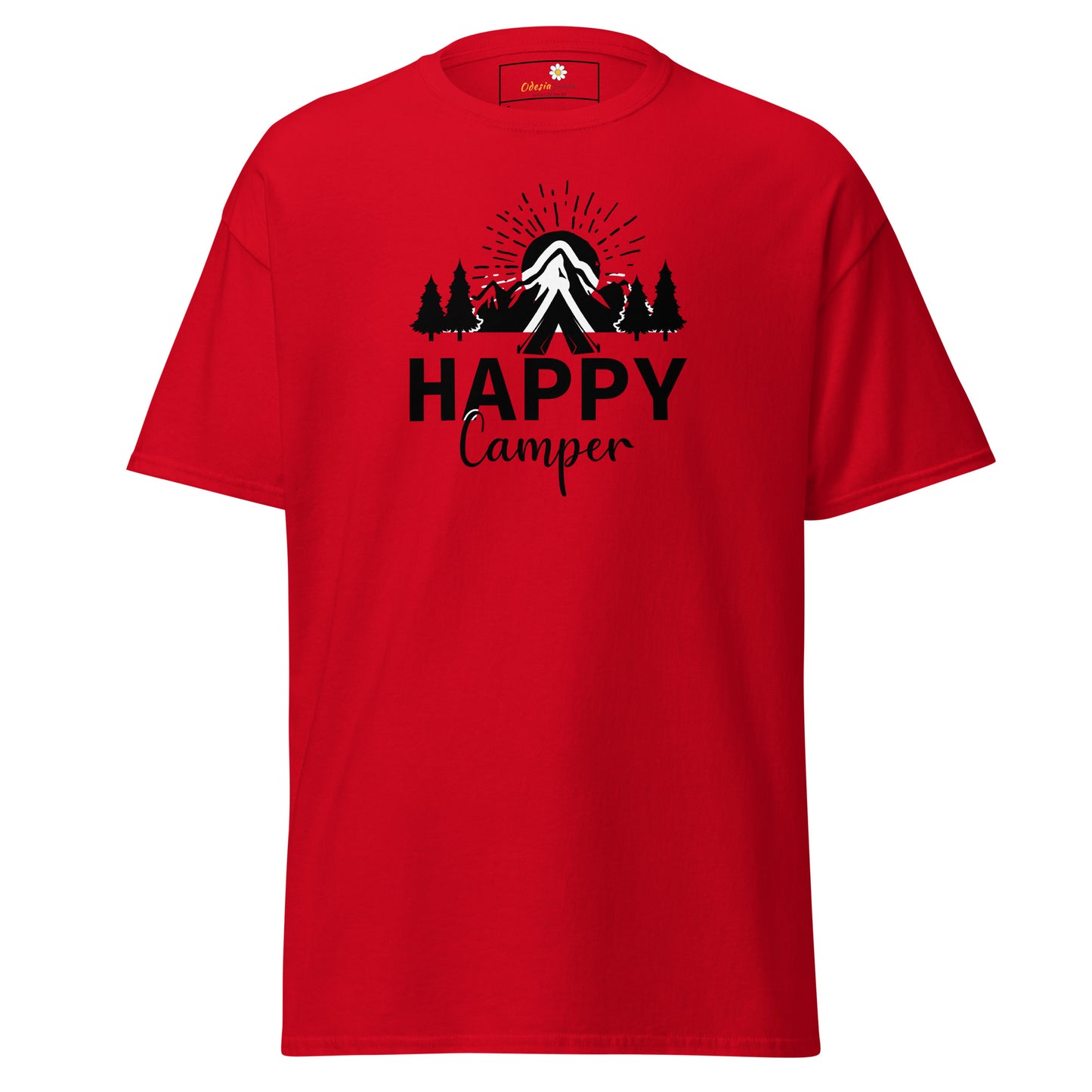 Unisex classic t-shirt - ADVENTURE HAPPY MOUNTAIN - REGULAR
