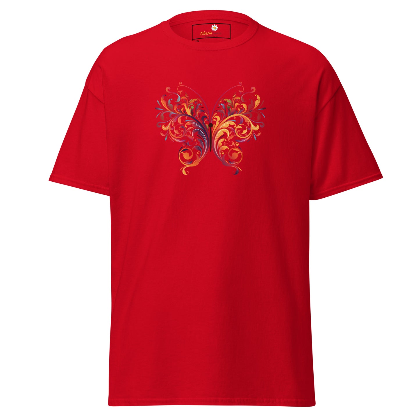 T-shirt classique unisexe - ANIMAUX PAPILLON - GRAND