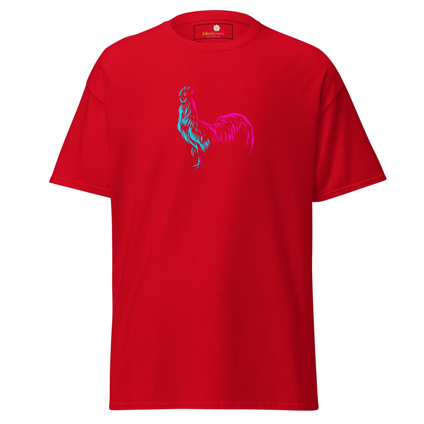 T-shirt classique unisexe - ANIMAUX COQ - GRAND