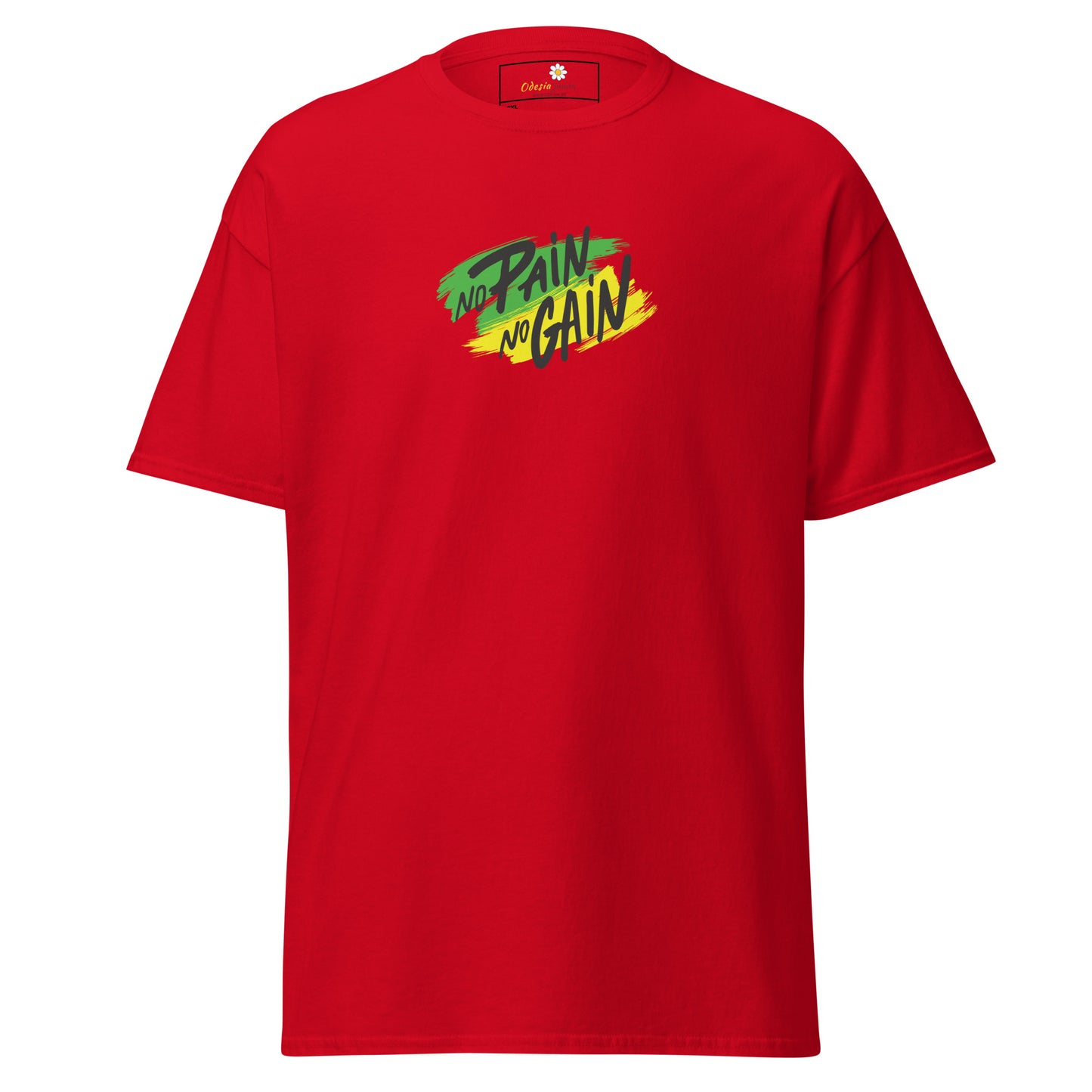 Unisex classic t-shirt - SPORT NO PAIN NO GAIN - BIG