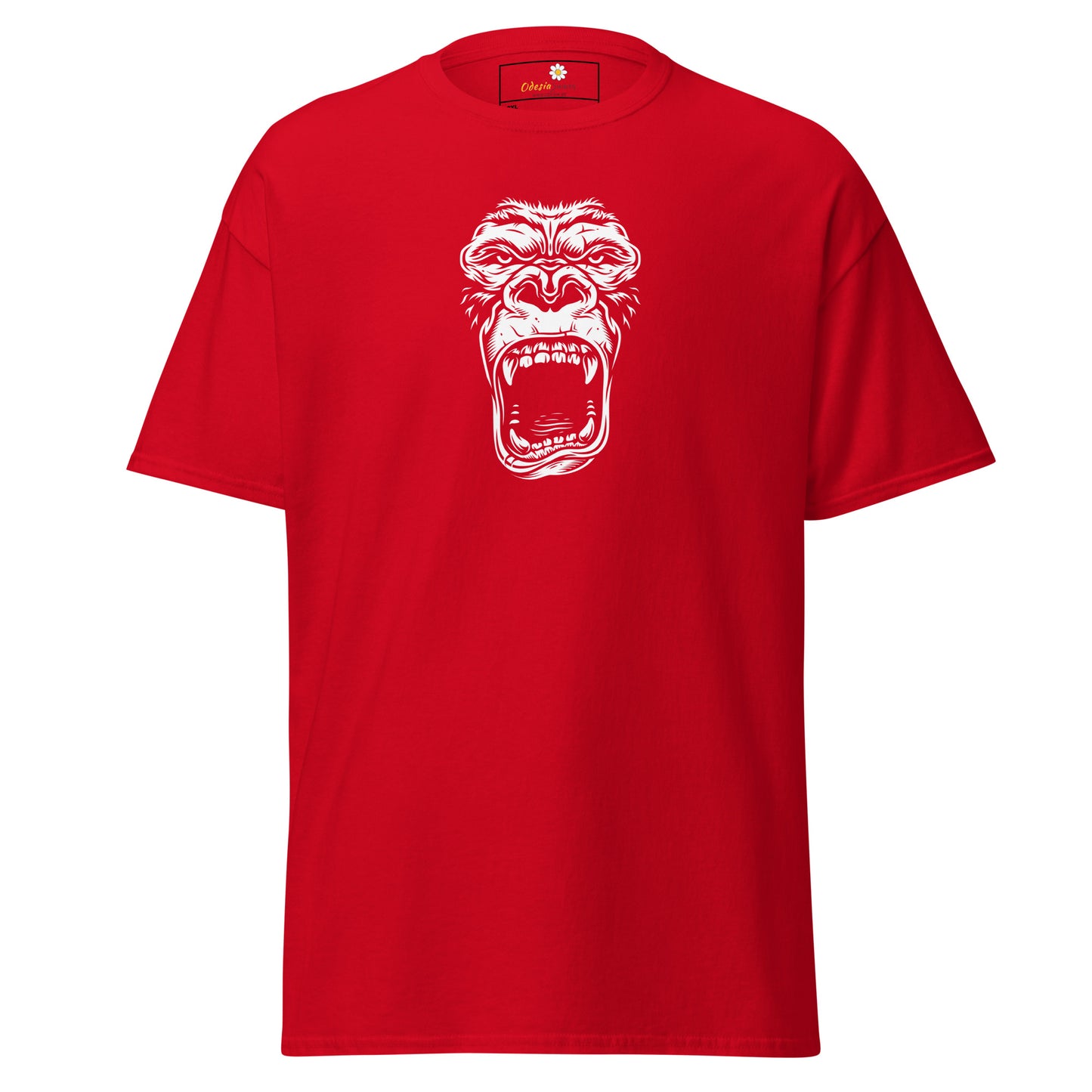 T-shirt classique pour homme - WILDLIFE GORILLA SCREAM - BIG