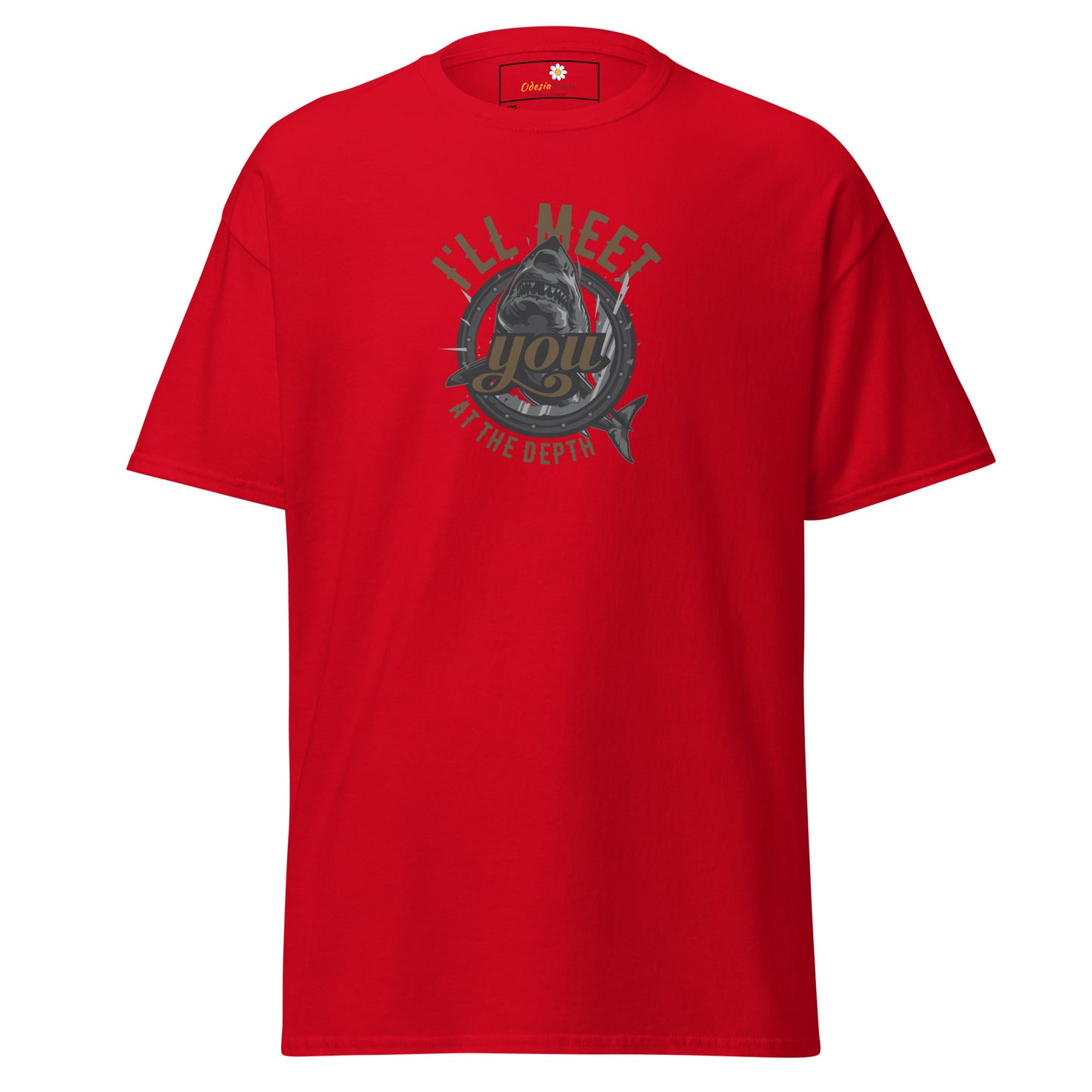 Unisex classic t-shirt - SEALIFE ILL MEET YOU AT THE DEPTH - BIG