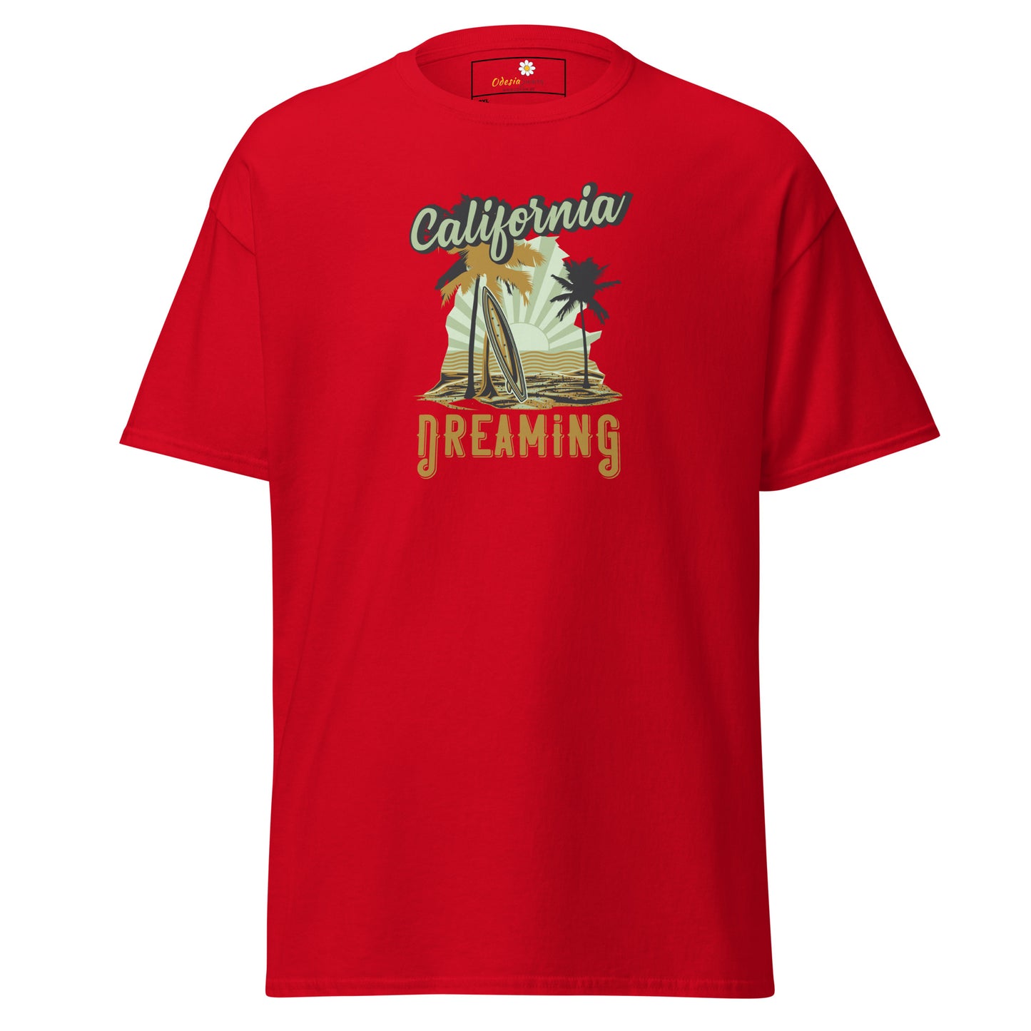 T-shirt classique pour homme - SUMMER CALIFORNIA DREAM - BIG