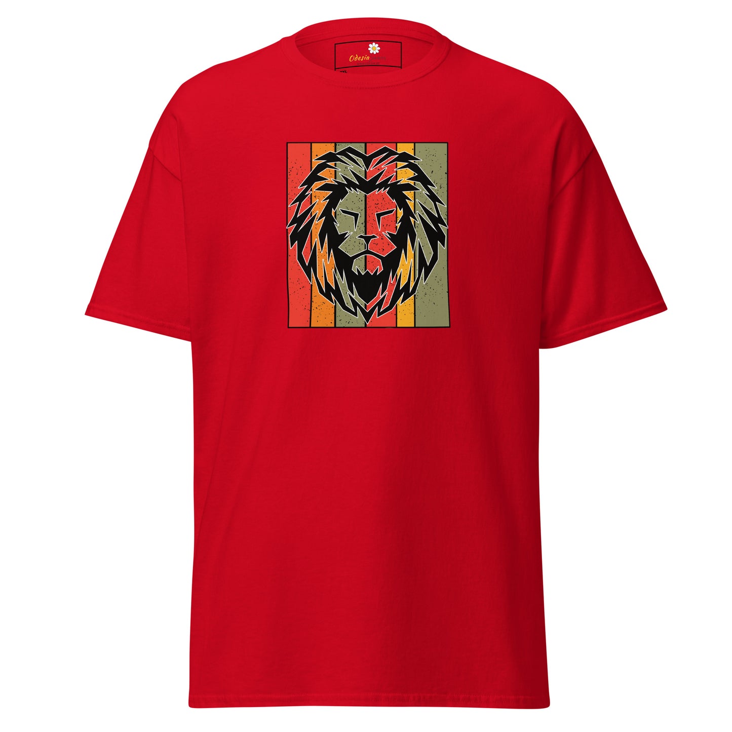 T-shirt classique homme - WILDLIFE LION HEAD - BIG