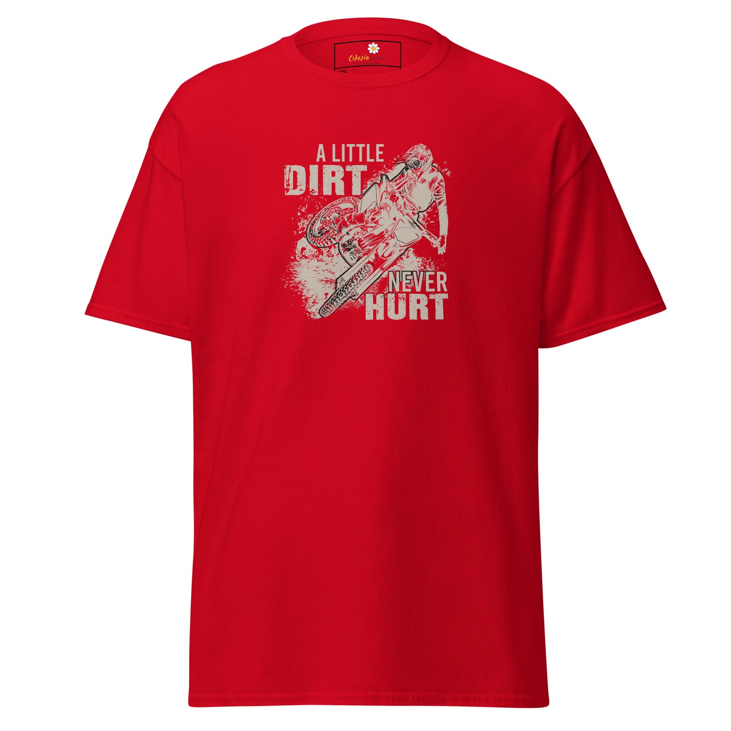 Unisex classic t-shirt - ADVENTURE DIRT NEVER HURT - BIG
