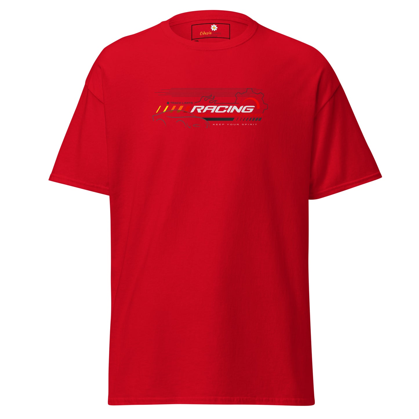 Unisex klassiek t-shirt - SPORT MOTOR CAR RACING - GROOT