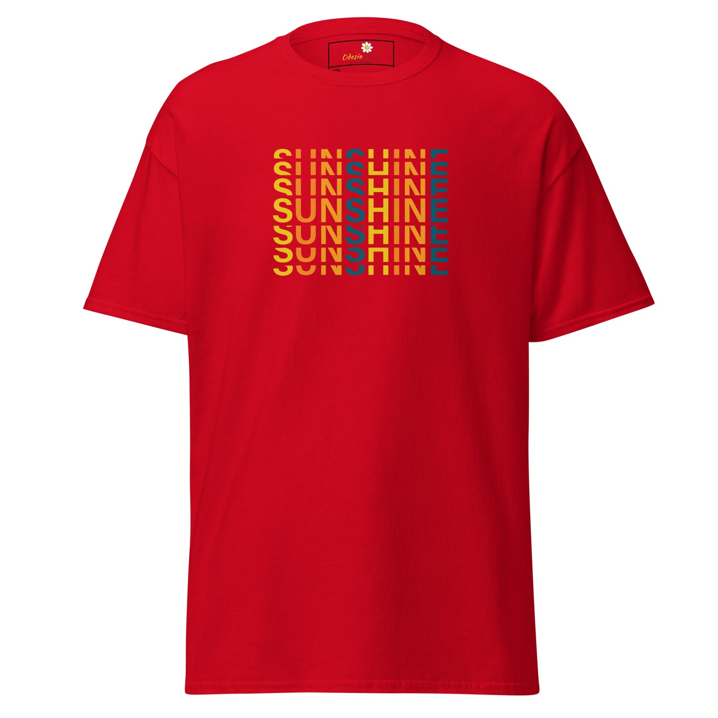 T-shirt classique pour homme - SUMMER SUNSHINE - BIG