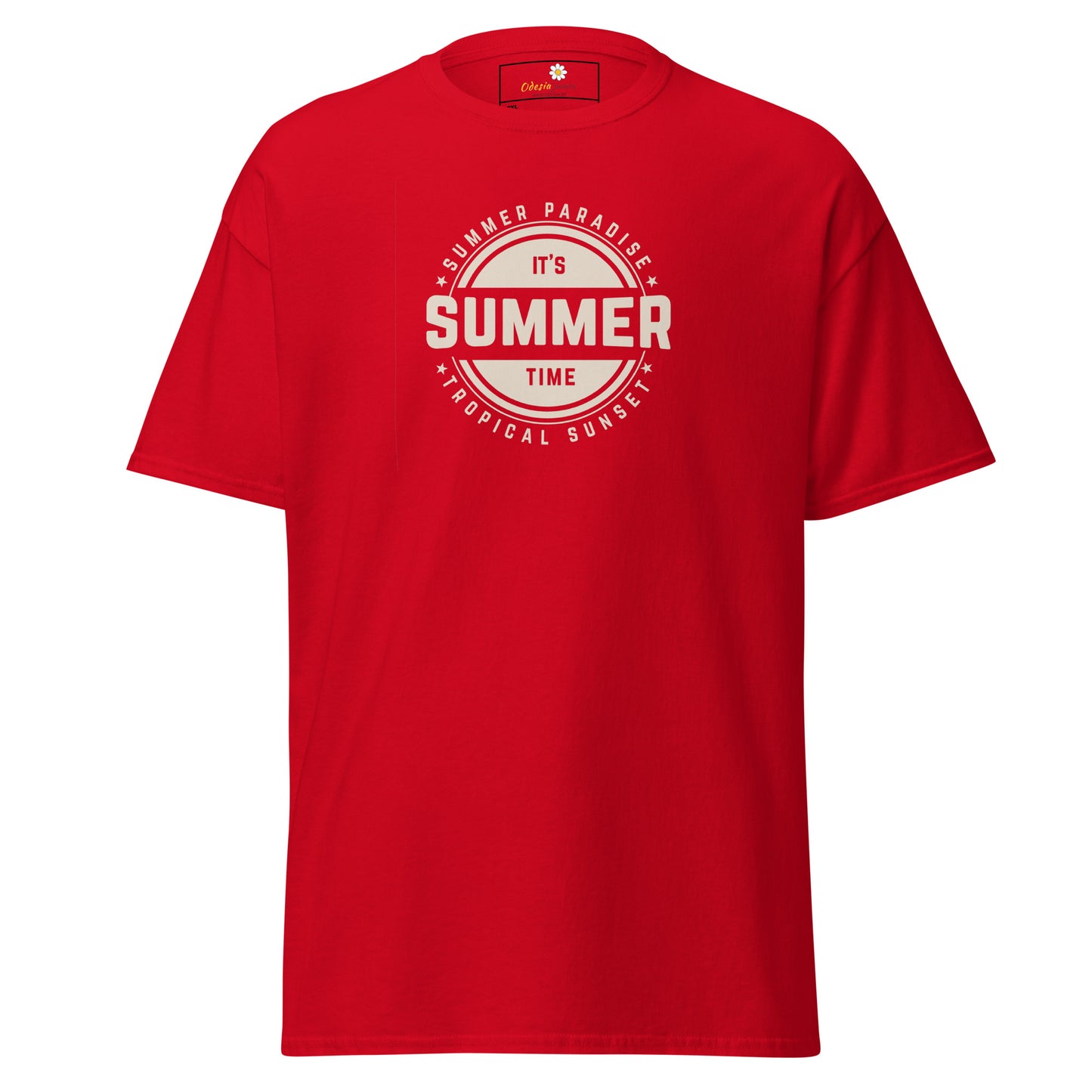 T-shirt classique homme - SUMMER TROPICAL - BIG