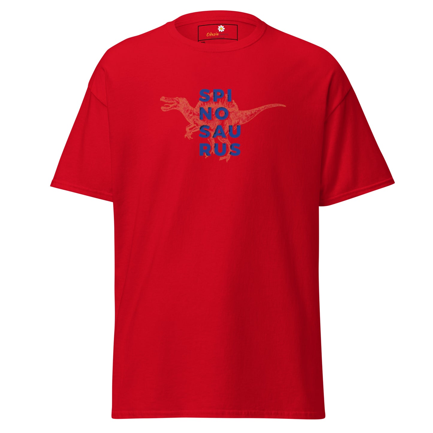 T-shirt classique pour homme - DINOSAURE SAUVAGE SPINOSAURUS - GRAND