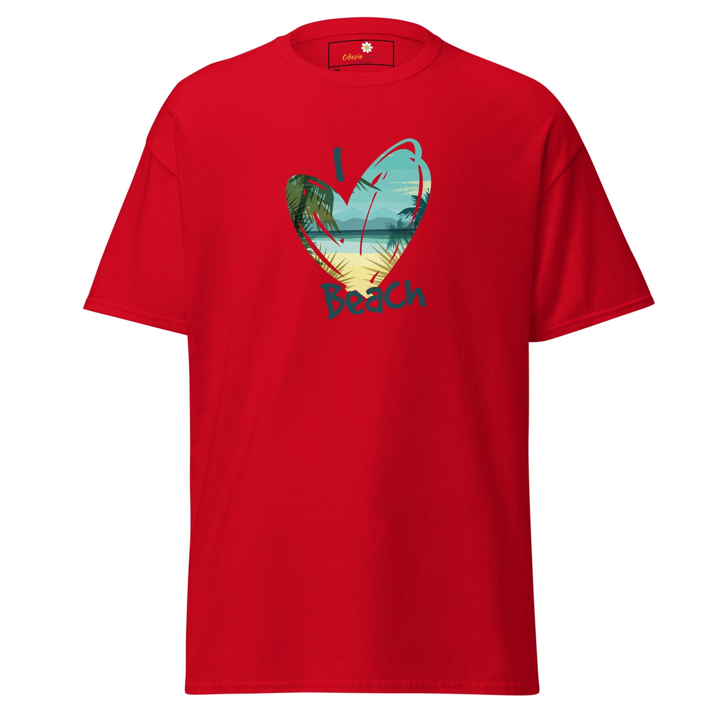 T-shirt classique pour homme - SUMMER SUNSET BEACH - GRAND