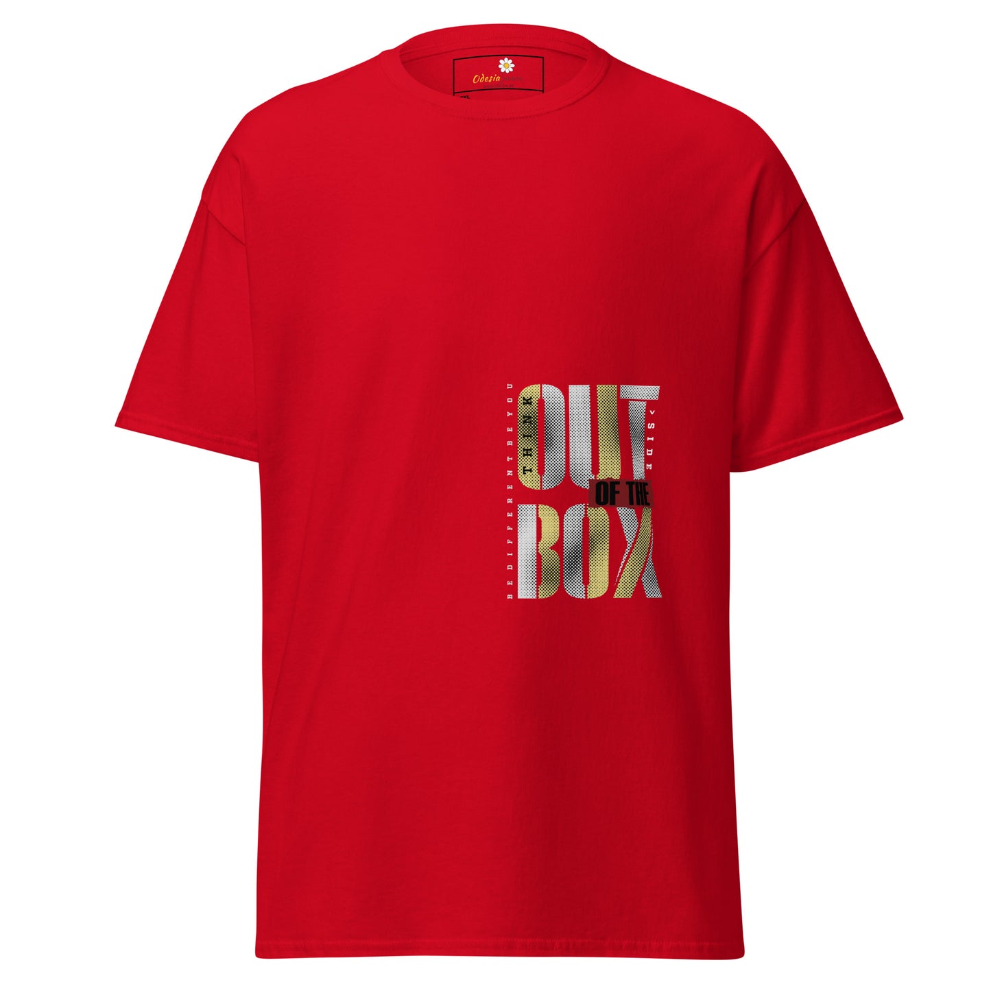 T-shirt classique pour homme - TEXT OUT OF THE BOX - GRAND
