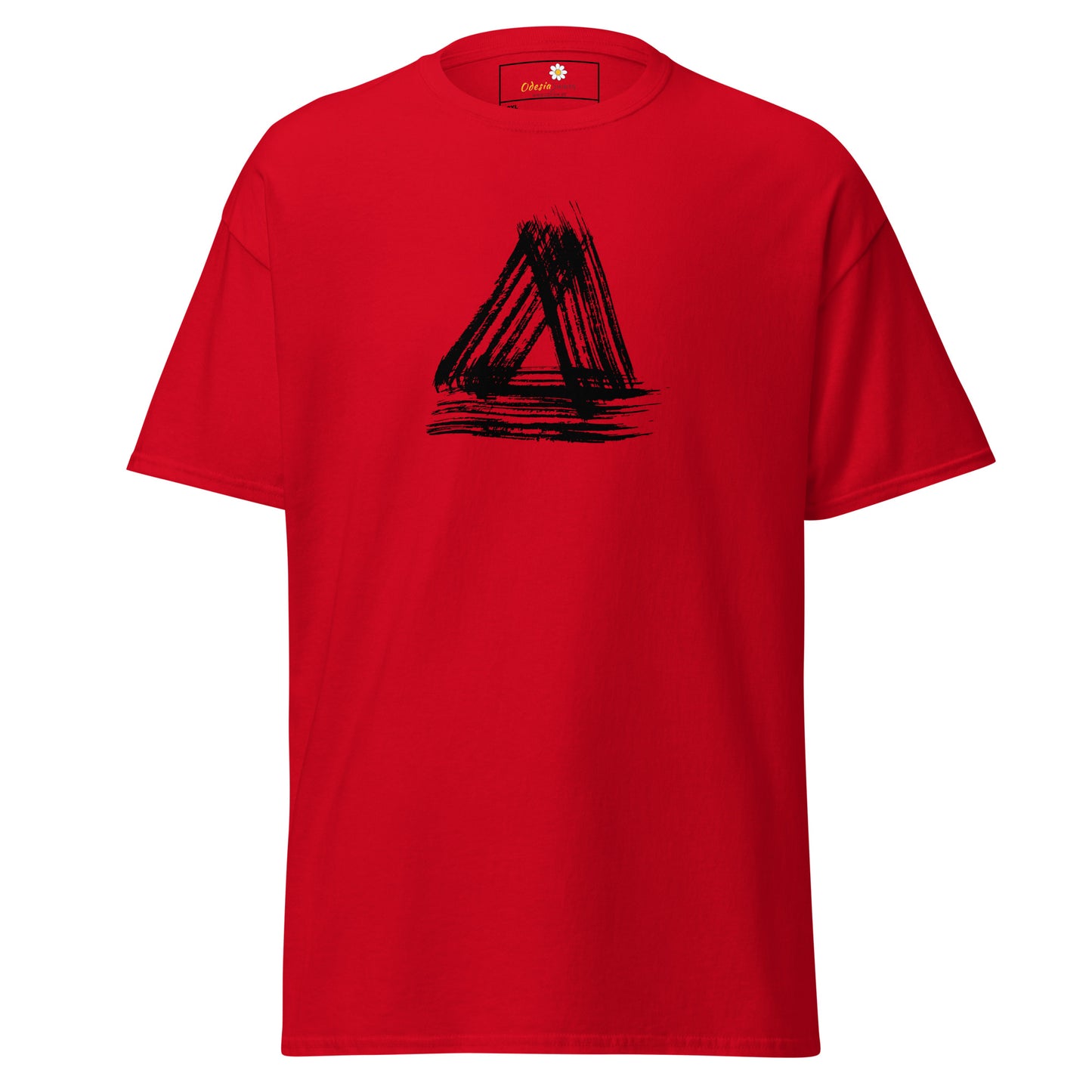Unisex classic t-shirt - ABSTRACT TRIANGLE - BIG