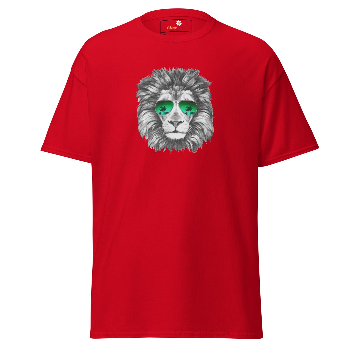 T-shirt classique homme - WILDLIFE FUN LION GLASSES - BIG