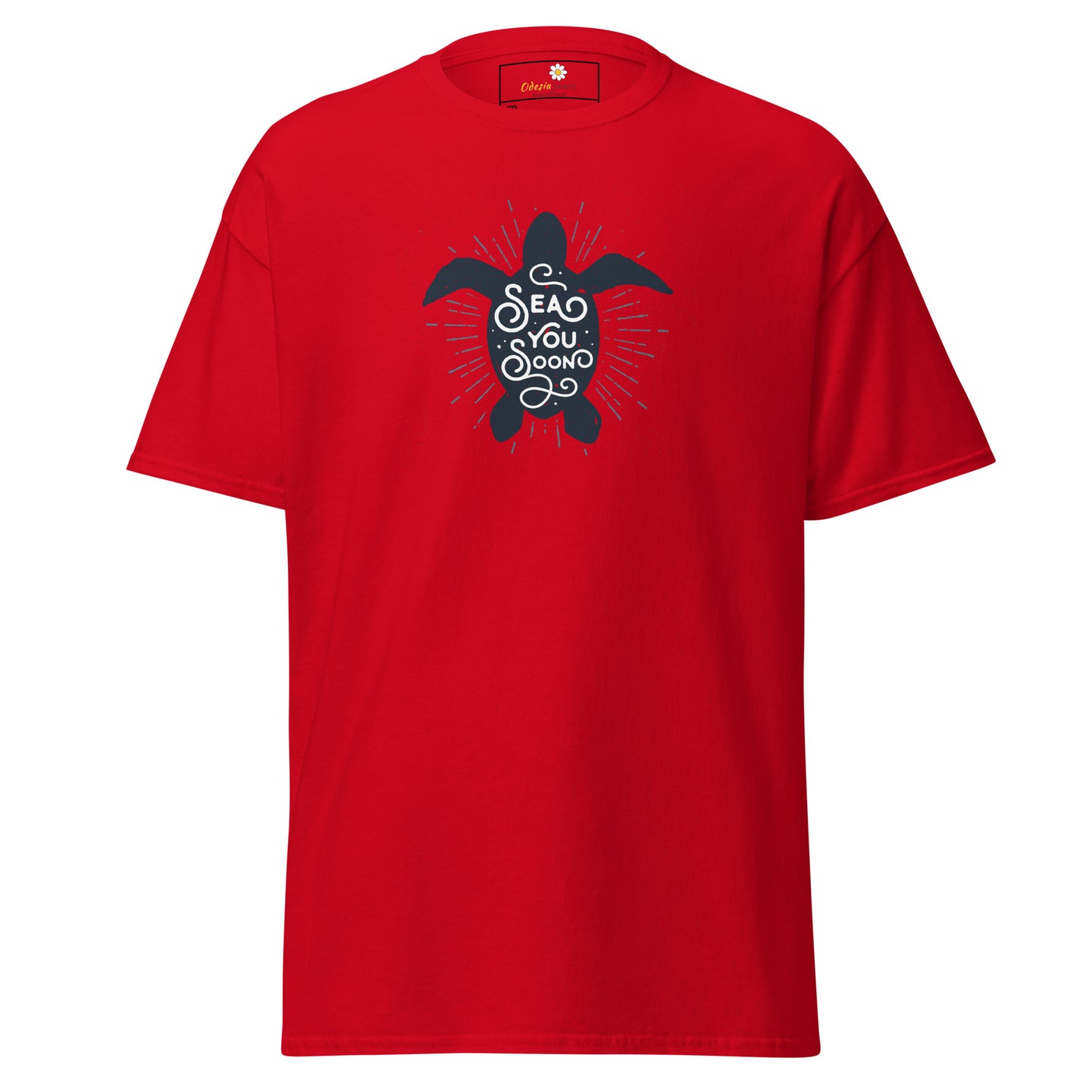 T-shirt classique pour homme - WILDLIFE TURTLE SEE YOU - BIG