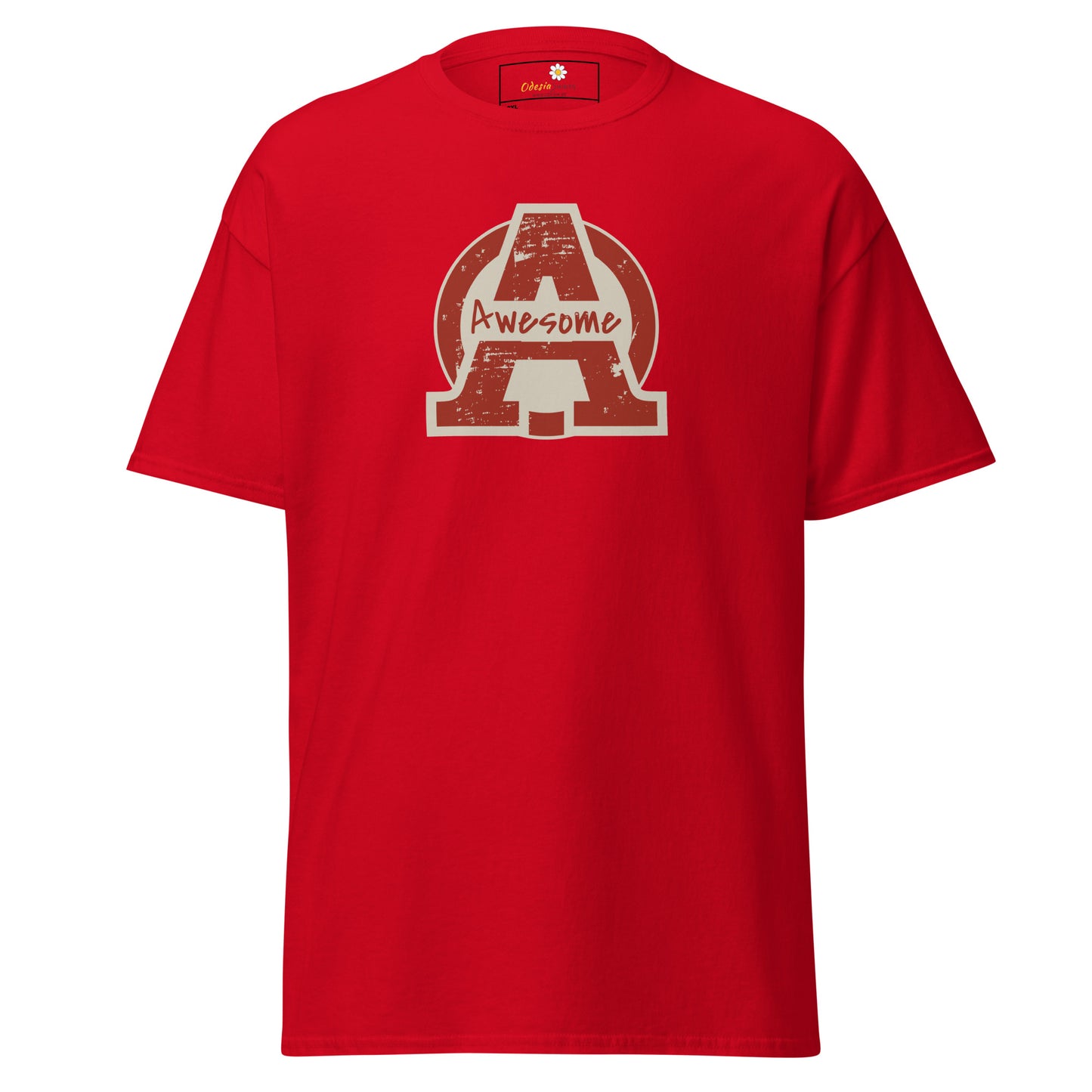 T-shirt classique pour homme - Texte génial - Grand