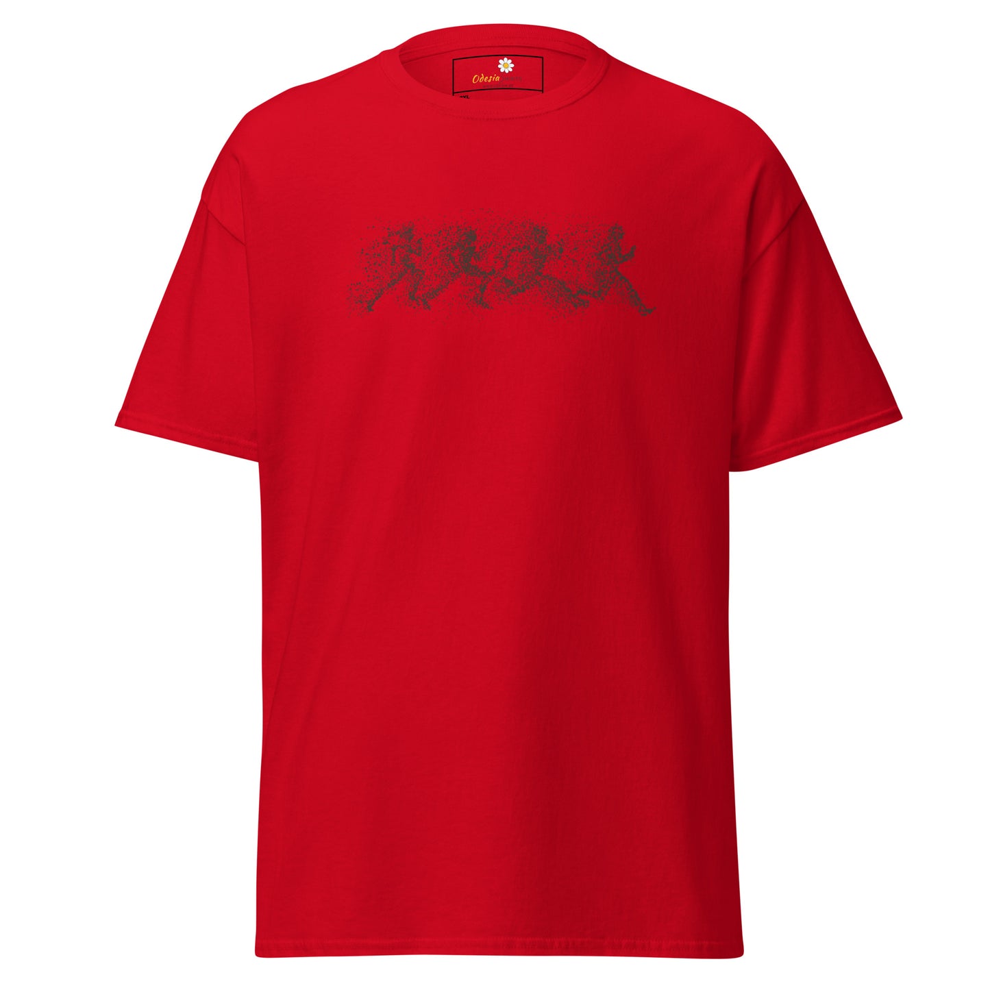 T-shirt classique unisexe - Motif à pois abstraits pour homme - Grande taille