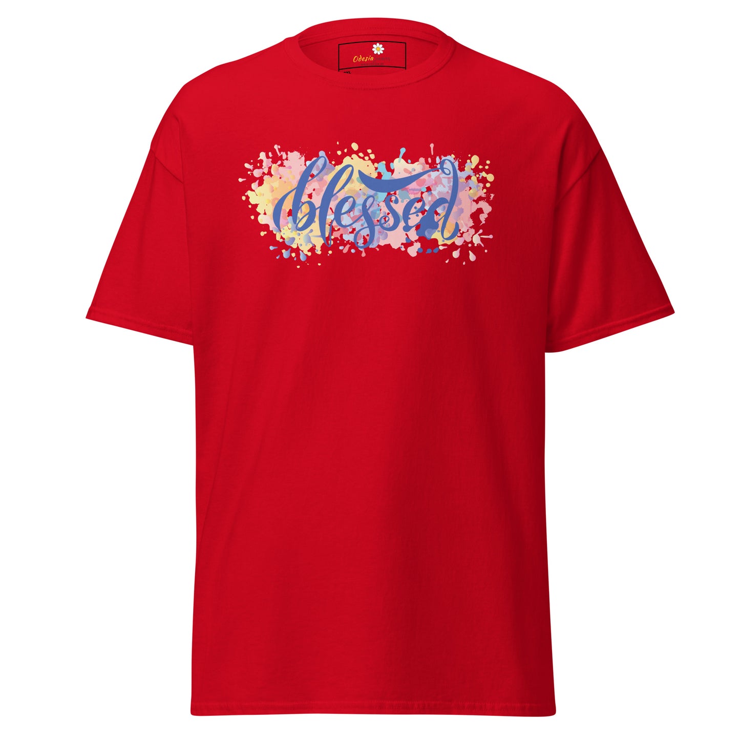 T-shirts classiques pour hommes - Texte Spirituel béni - Grand