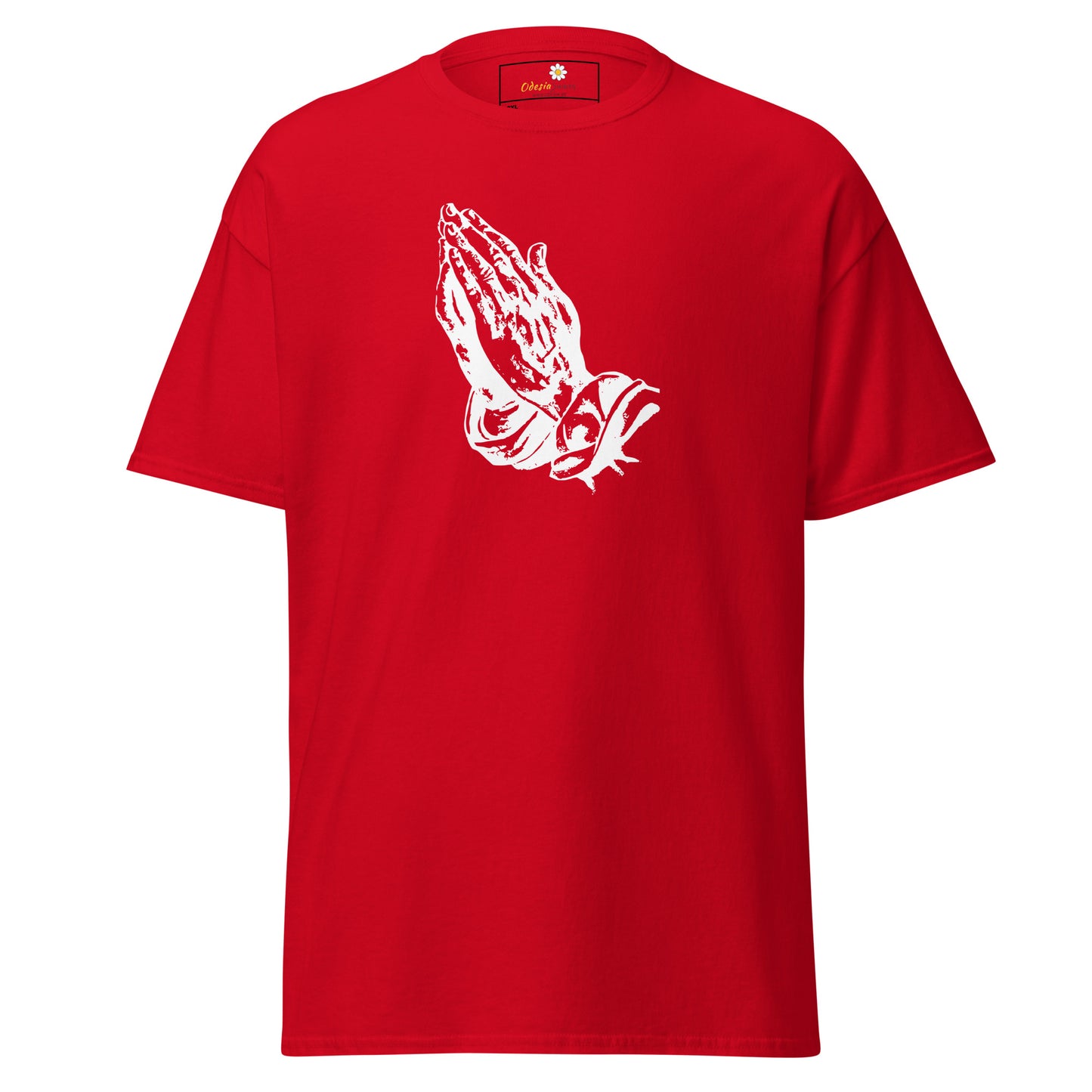 Unisex classic t-shirt - SPIRITUAL PRAYING HANDS - BIG