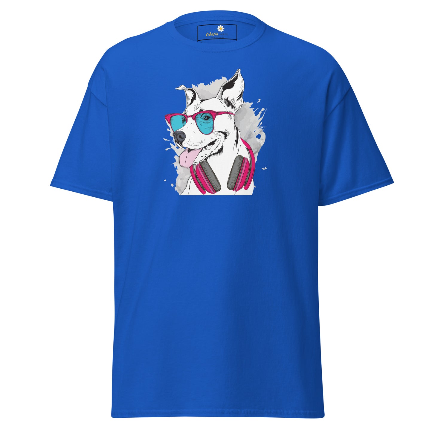 T-shirt classique unisexe - ANIMAUX MUSIQUE CHIEN - RÉGULIER