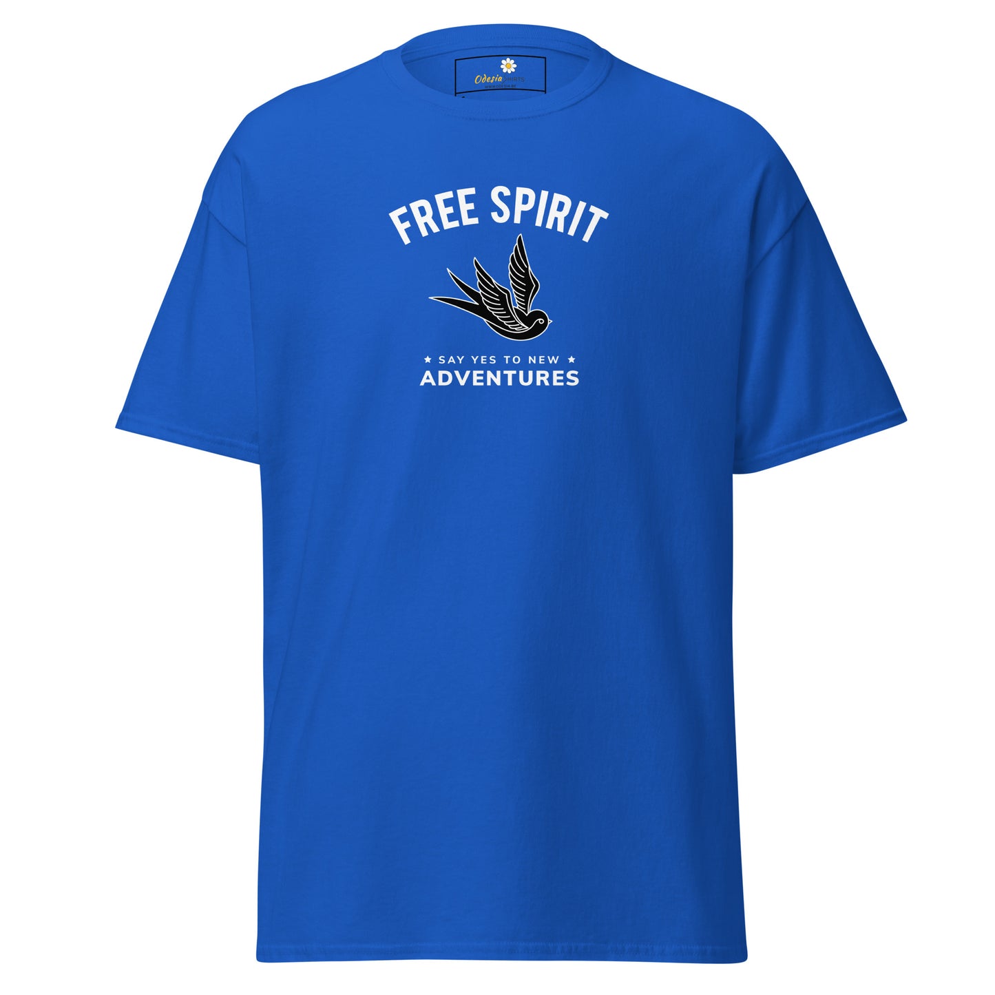 Unisex classic t-shirt - SPIRITUAL FREE SPIRIT SAY YES - REGULAR