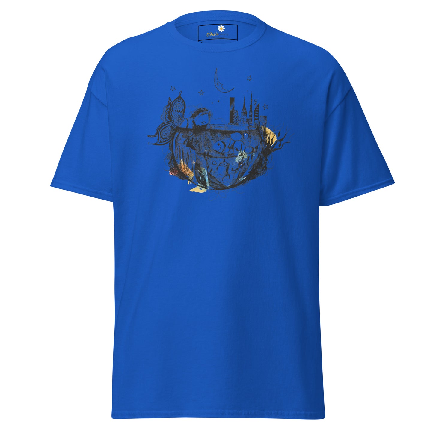 Unisex classic t-shirt - FANTASY GIRL FISHBOWL - REGULAR