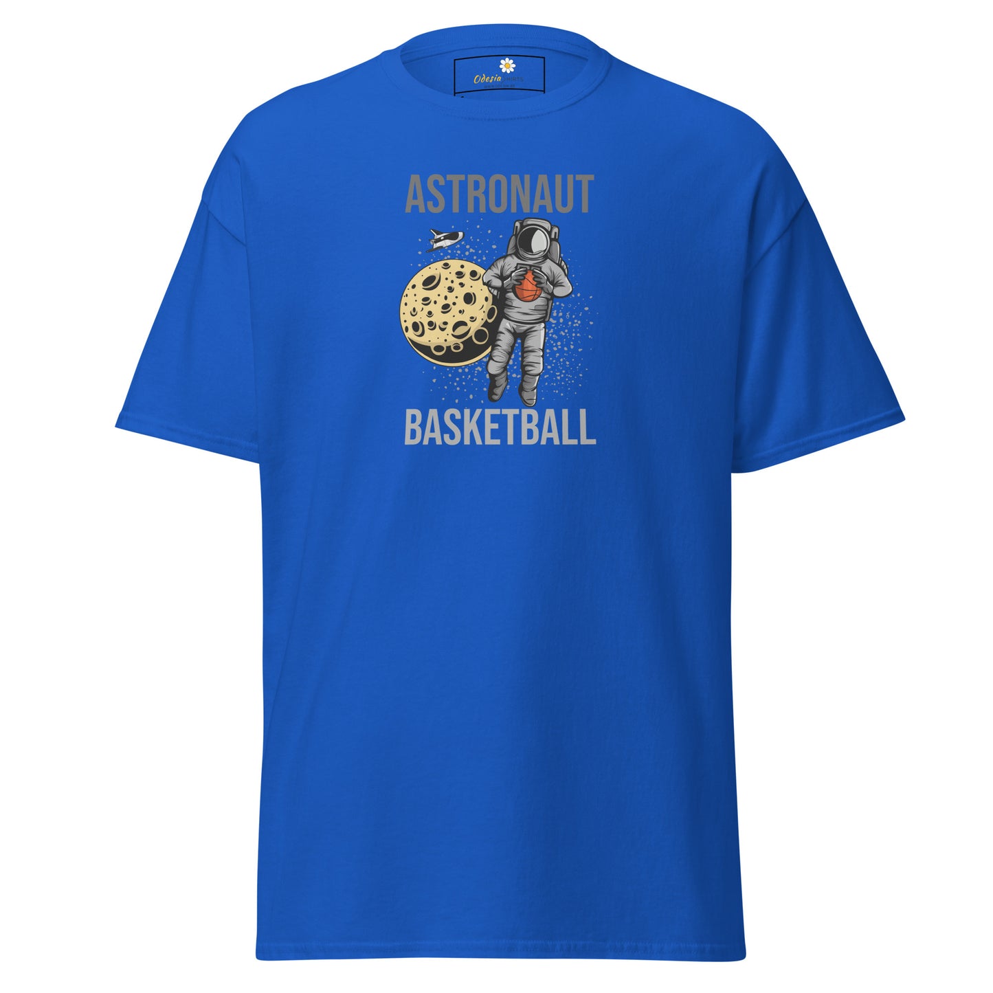 Unisex klassiek t-shirt - ASTRONAUT BASKETBAL - REGULAR