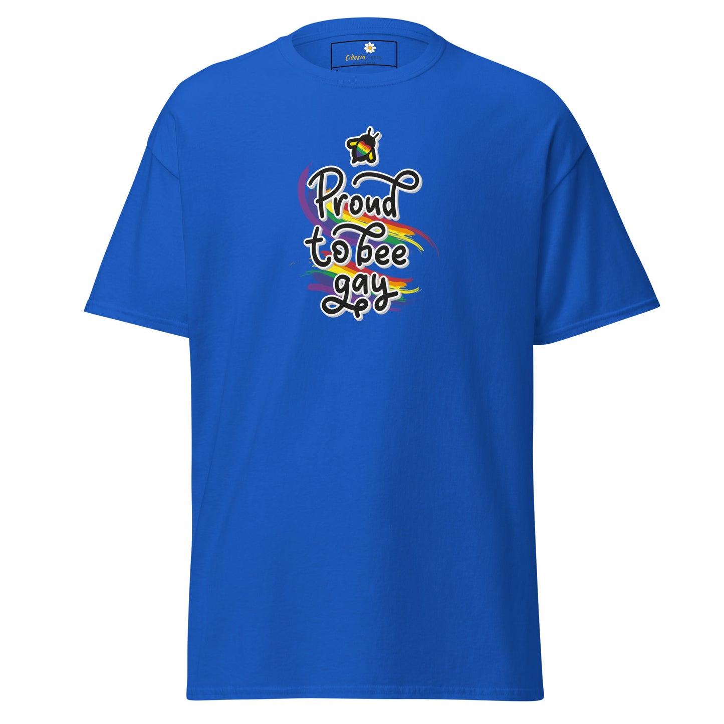 T-shirt classique unisexe - LGBTQ PROUD BEE GAY - RÉGULIER
