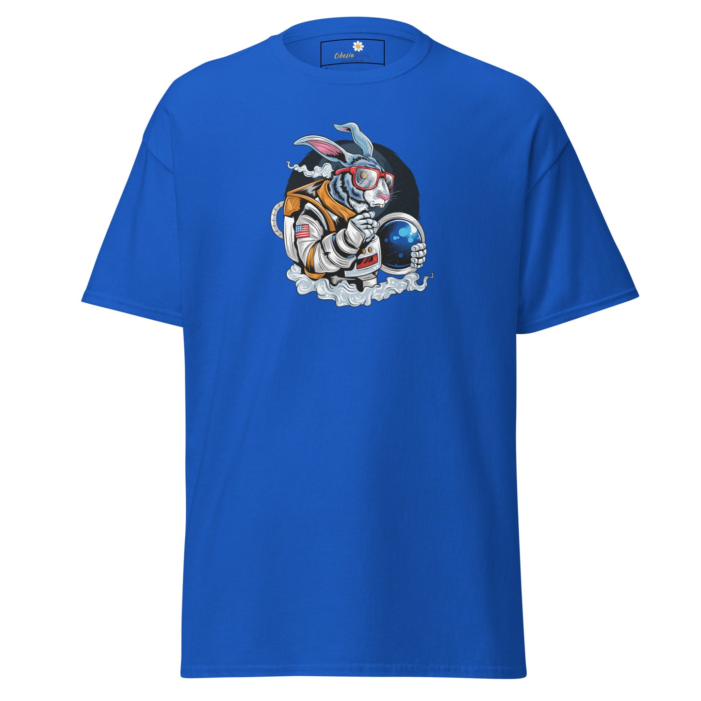 T-shirt classique unisexe - LAPIN ASTRONAUTE - RÉGULIER