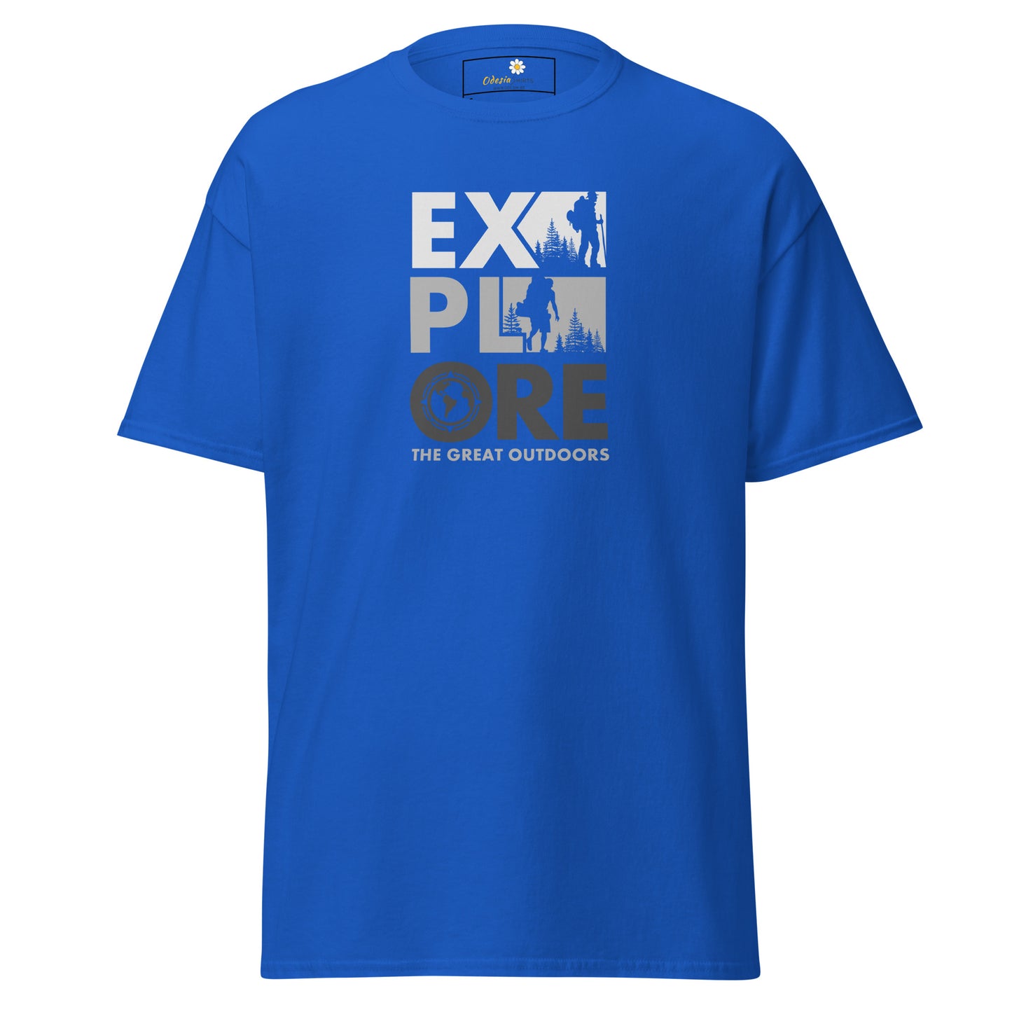 Unisex classic t-shirt - ADVENTURE EXPLORE OUTDOORS - REGULAR