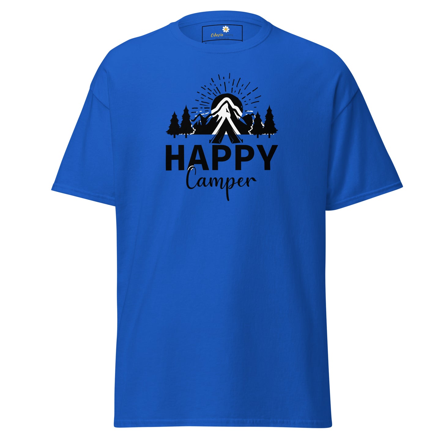 Unisex classic t-shirt - ADVENTURE HAPPY MOUNTAIN - REGULAR