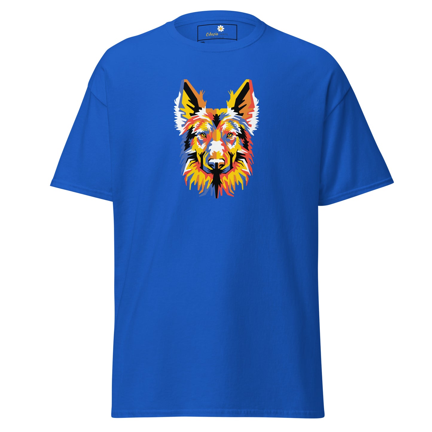 T-shirt classique unisexe - ANIMAUX DG HEAD - GRAND