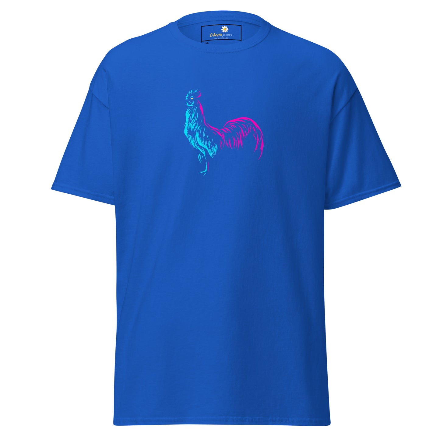 T-shirt classique unisexe - ANIMAUX COQ - GRAND