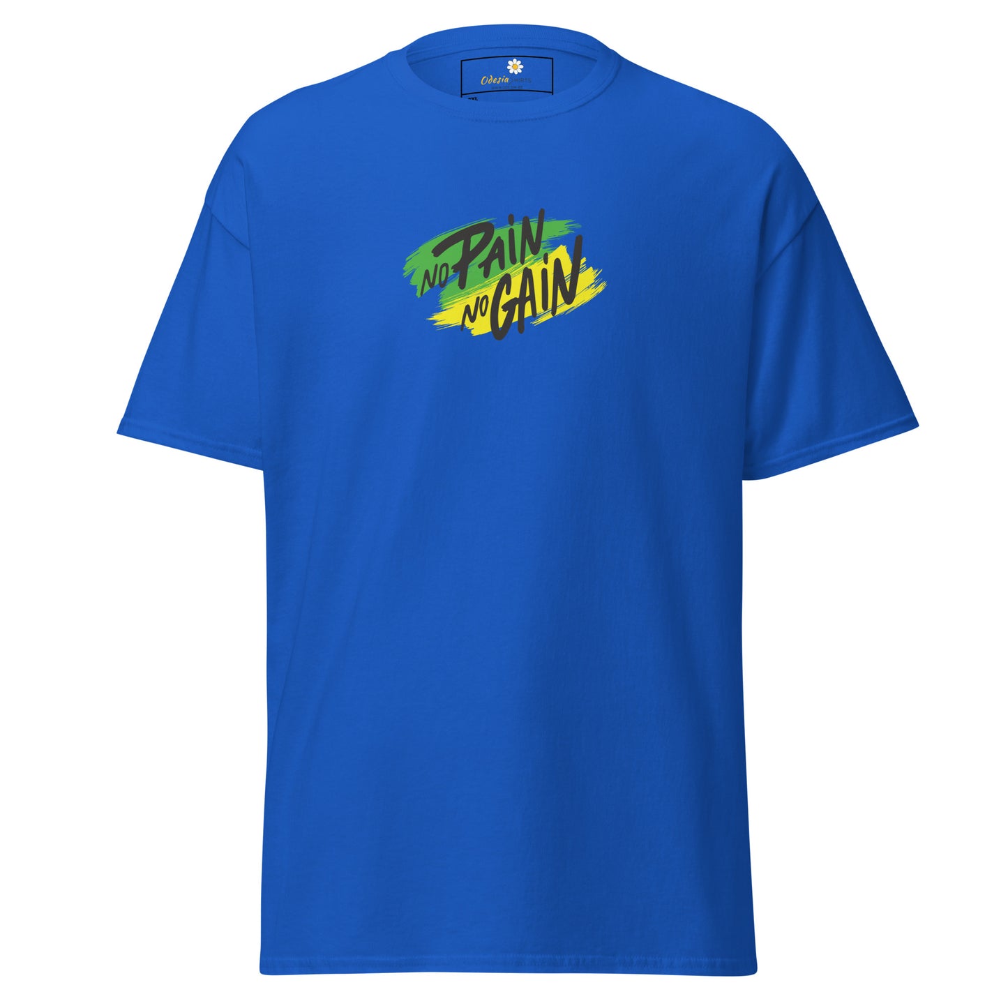 Unisex classic t-shirt - SPORT NO PAIN NO GAIN - BIG