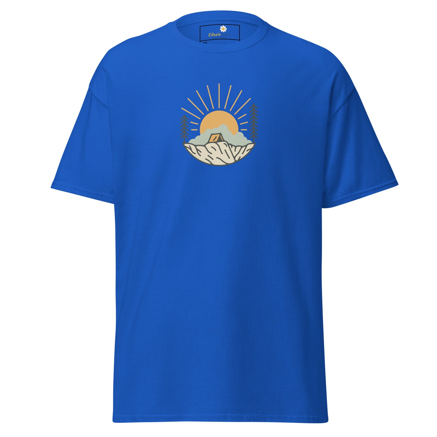 Unisex classic t-shirt - ADVENTURE SUNNY CIRCLE - BIG
