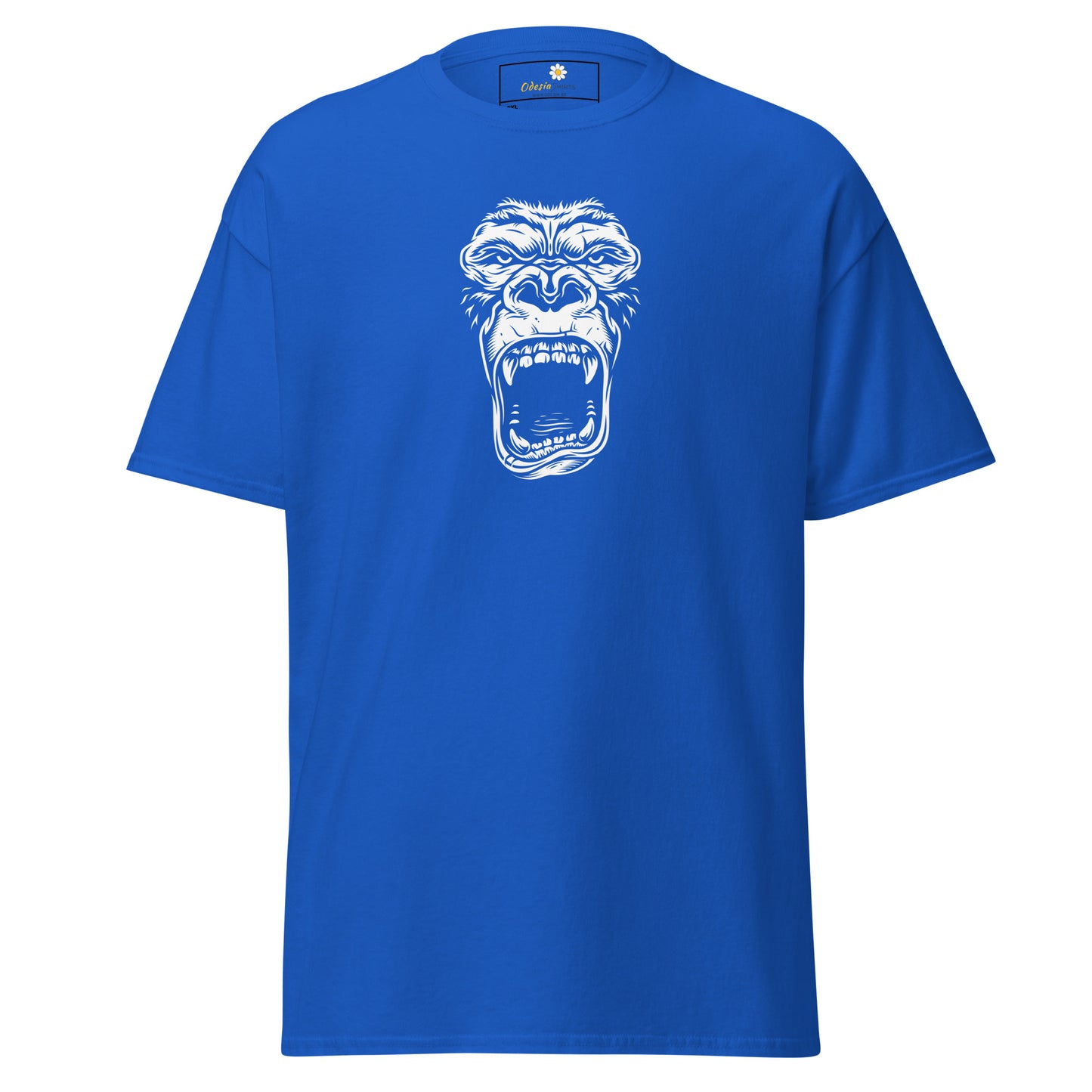T-shirt classique pour homme - WILDLIFE GORILLA SCREAM - BIG