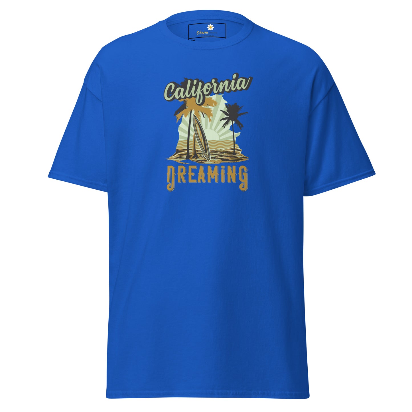 T-shirt classique pour homme - SUMMER CALIFORNIA DREAM - BIG
