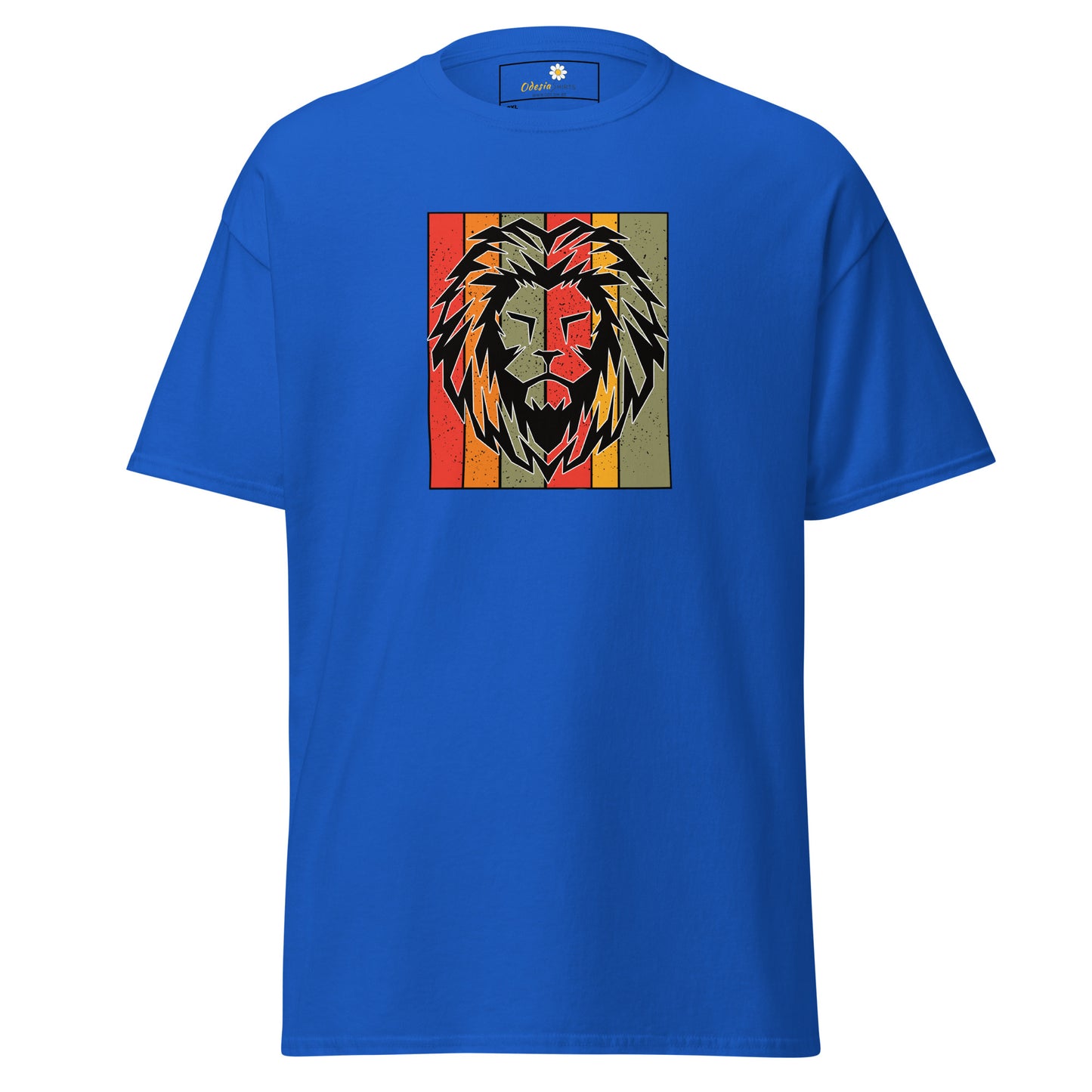 T-shirt classique homme - WILDLIFE LION HEAD - BIG