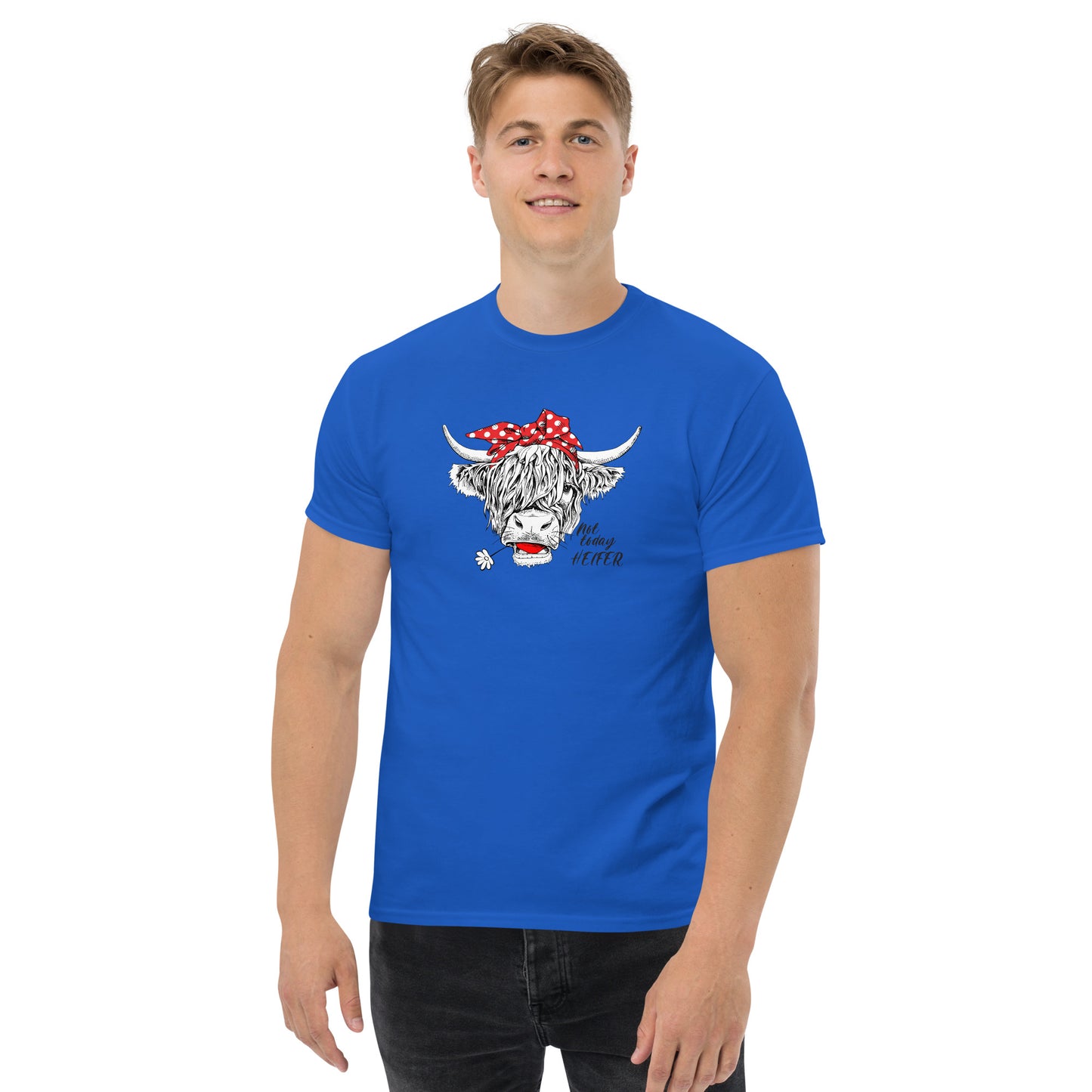 T-shirt classique unisexe - ANIMALS NOT TODAY - GRAND