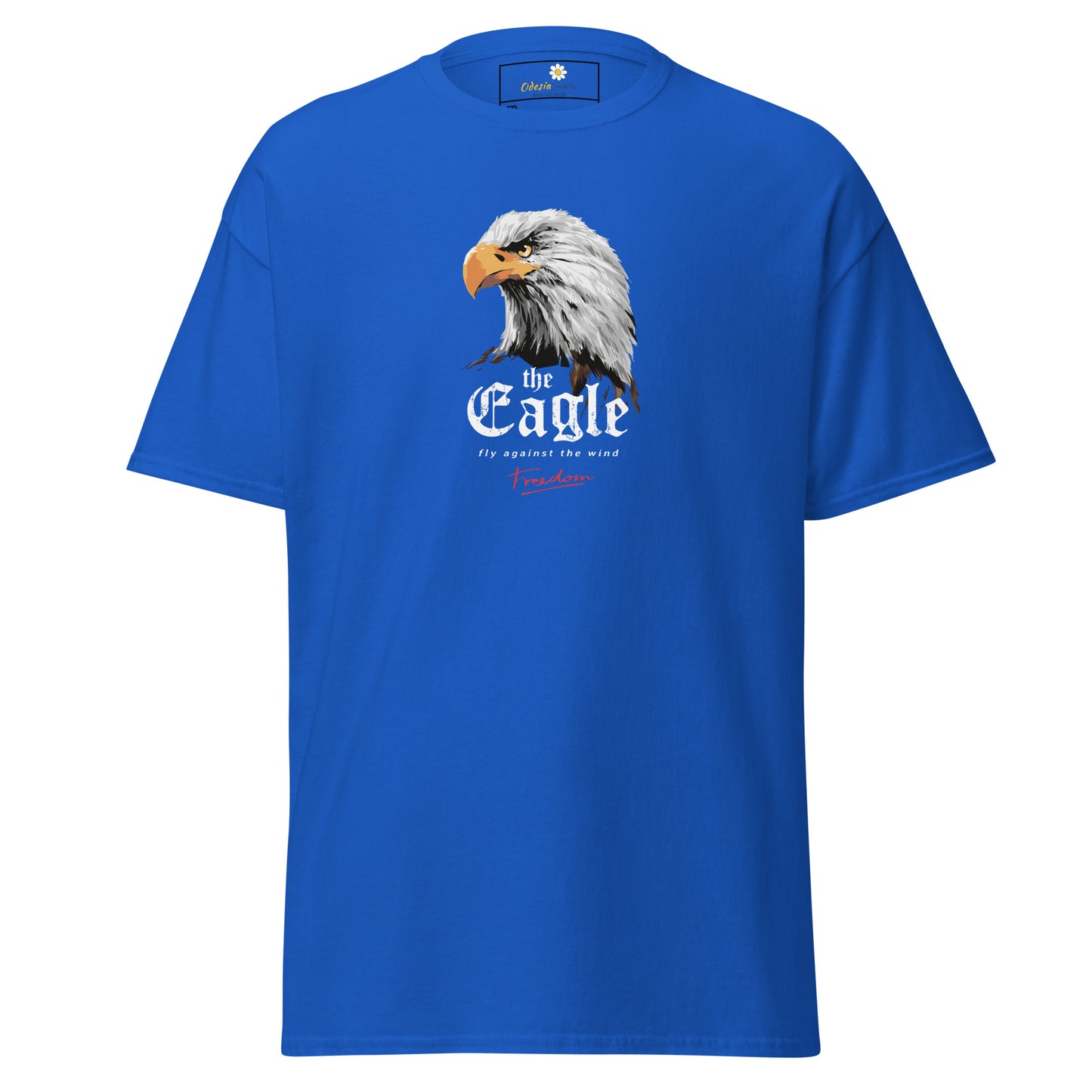 Klassiek heren t-shirt - WILDLIFE EAGLE WIND - GROOT