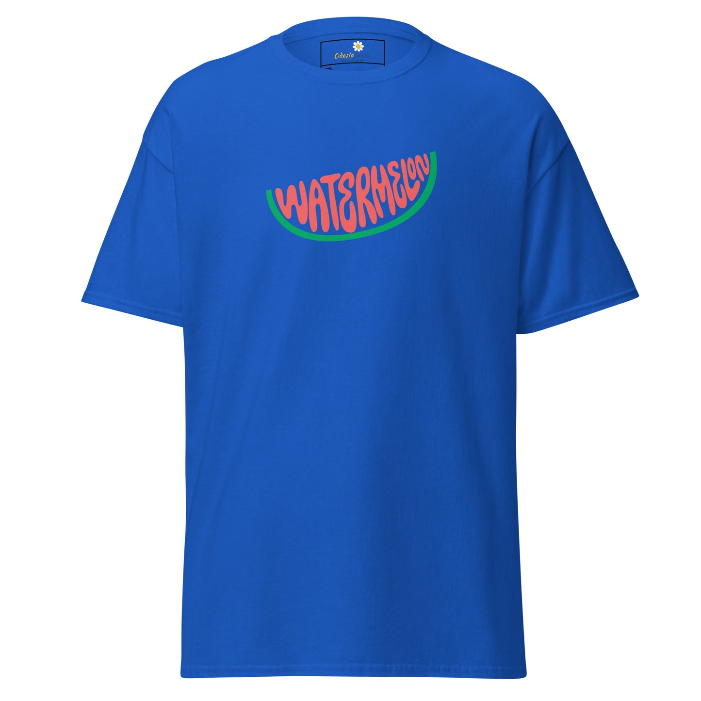T-shirt classique homme - PASTÈQUE D'ÉTÉ - GRAND
