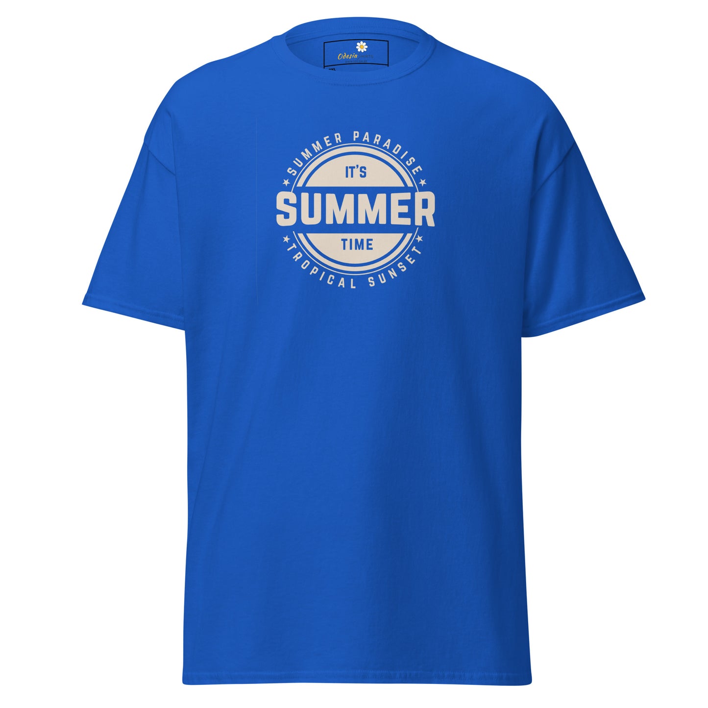 T-shirt classique homme - SUMMER TROPICAL - BIG